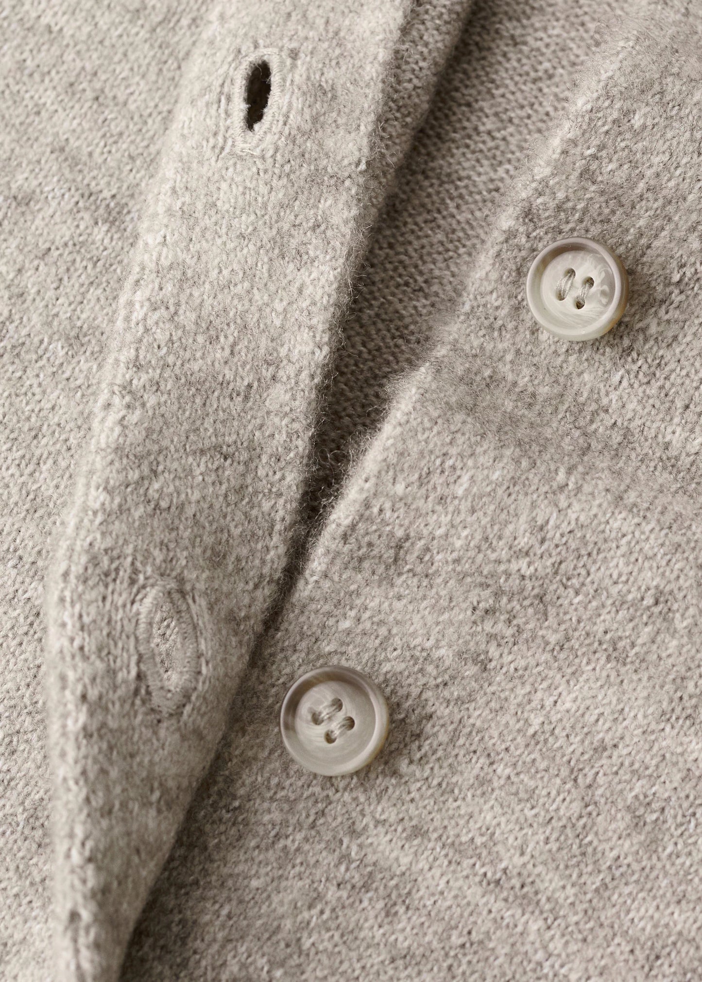 Knitted Button Cardigan