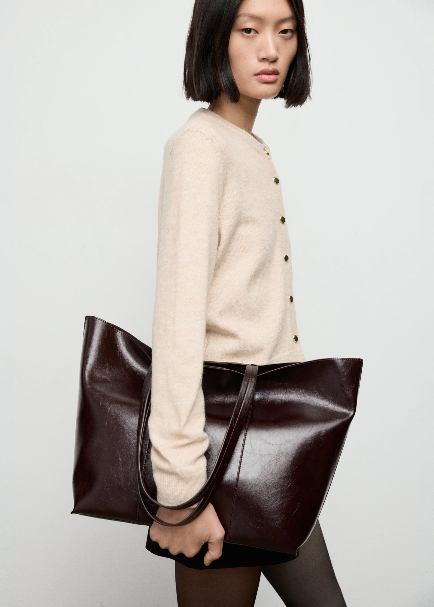 Knitted Button Cardigan