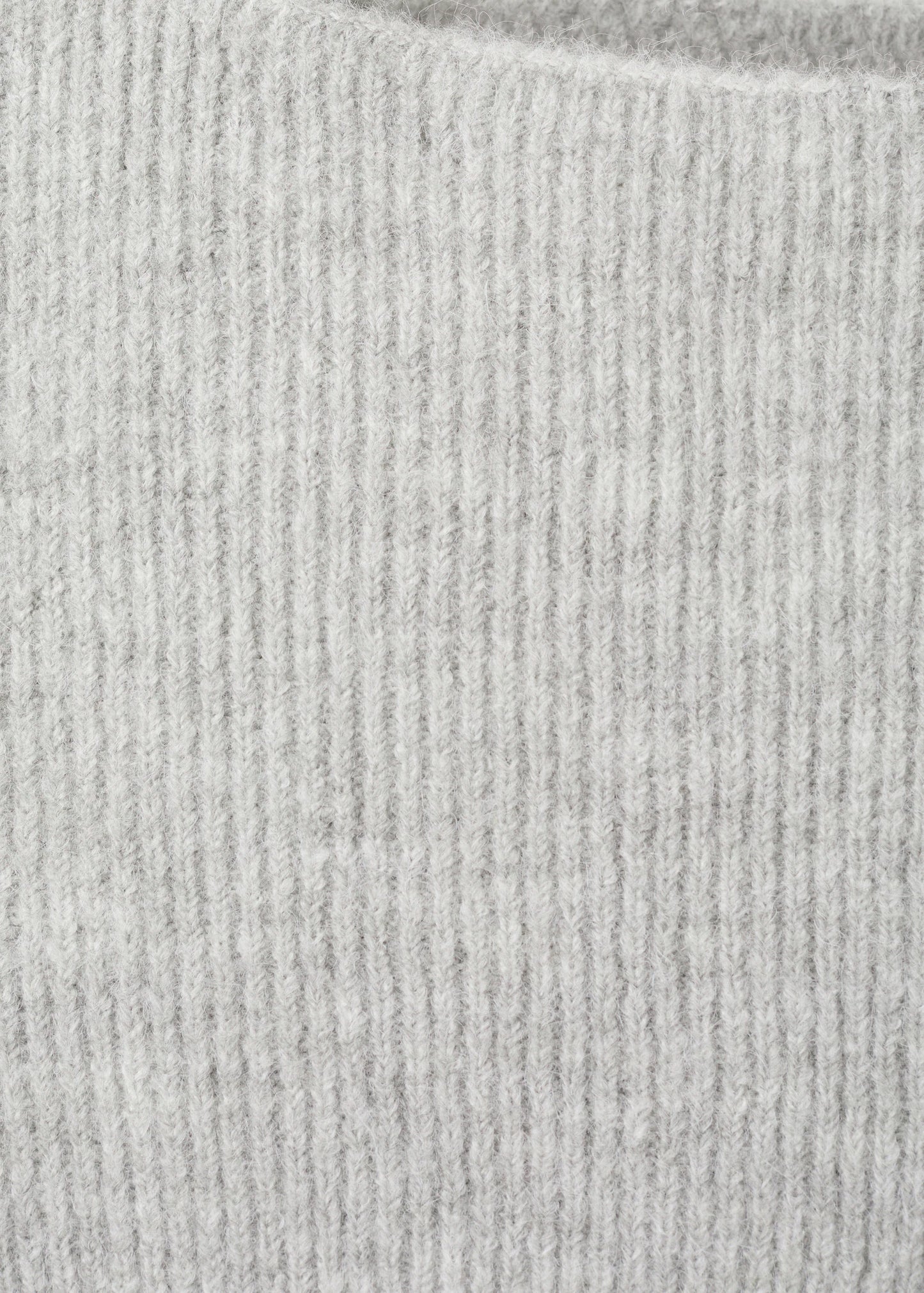 Knitted Ribbed Sweater