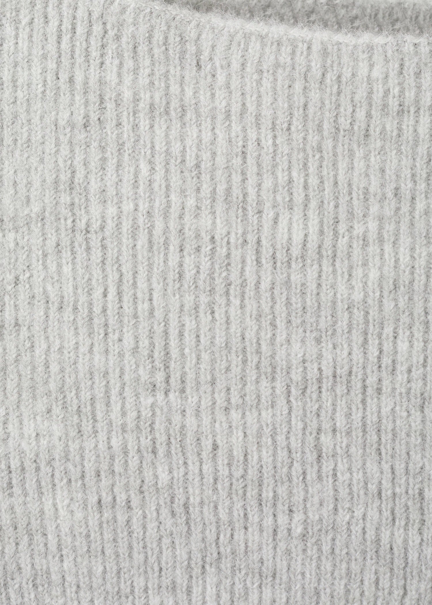 Knitted Ribbed Sweater