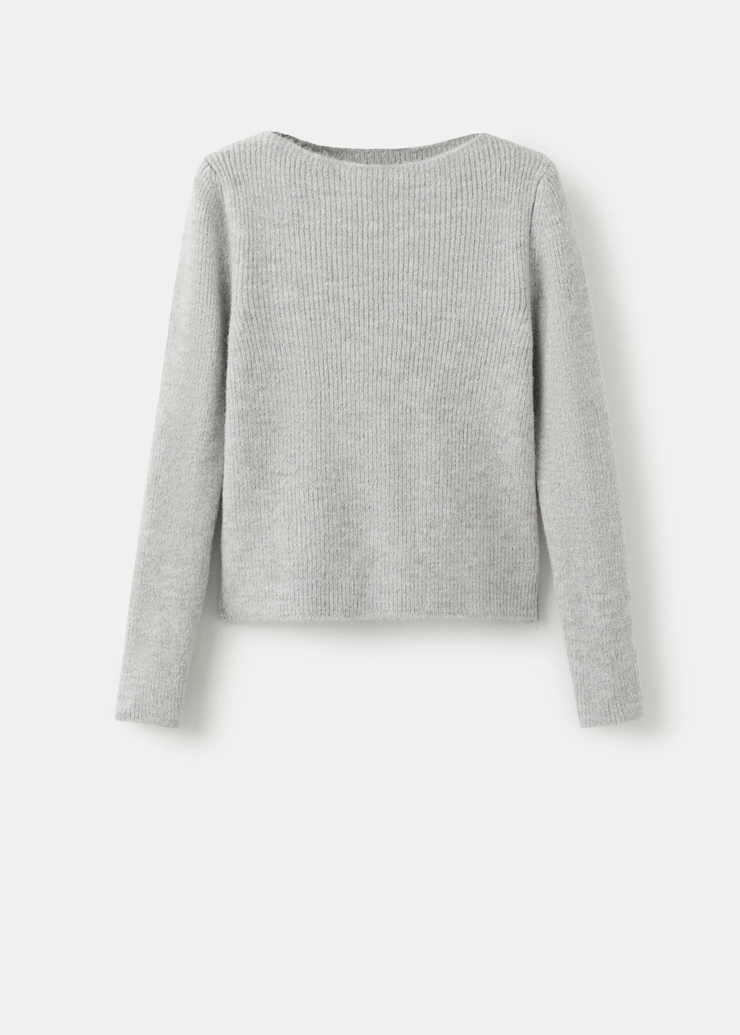 Knitted Ribbed Sweater