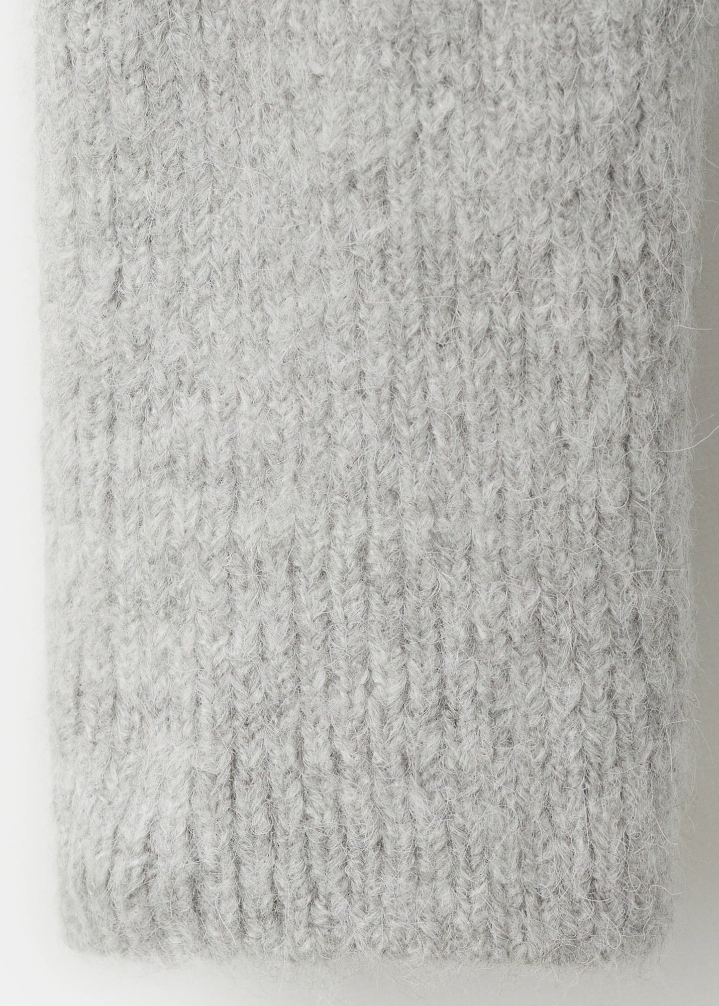 Knitted Ribbed Sweater