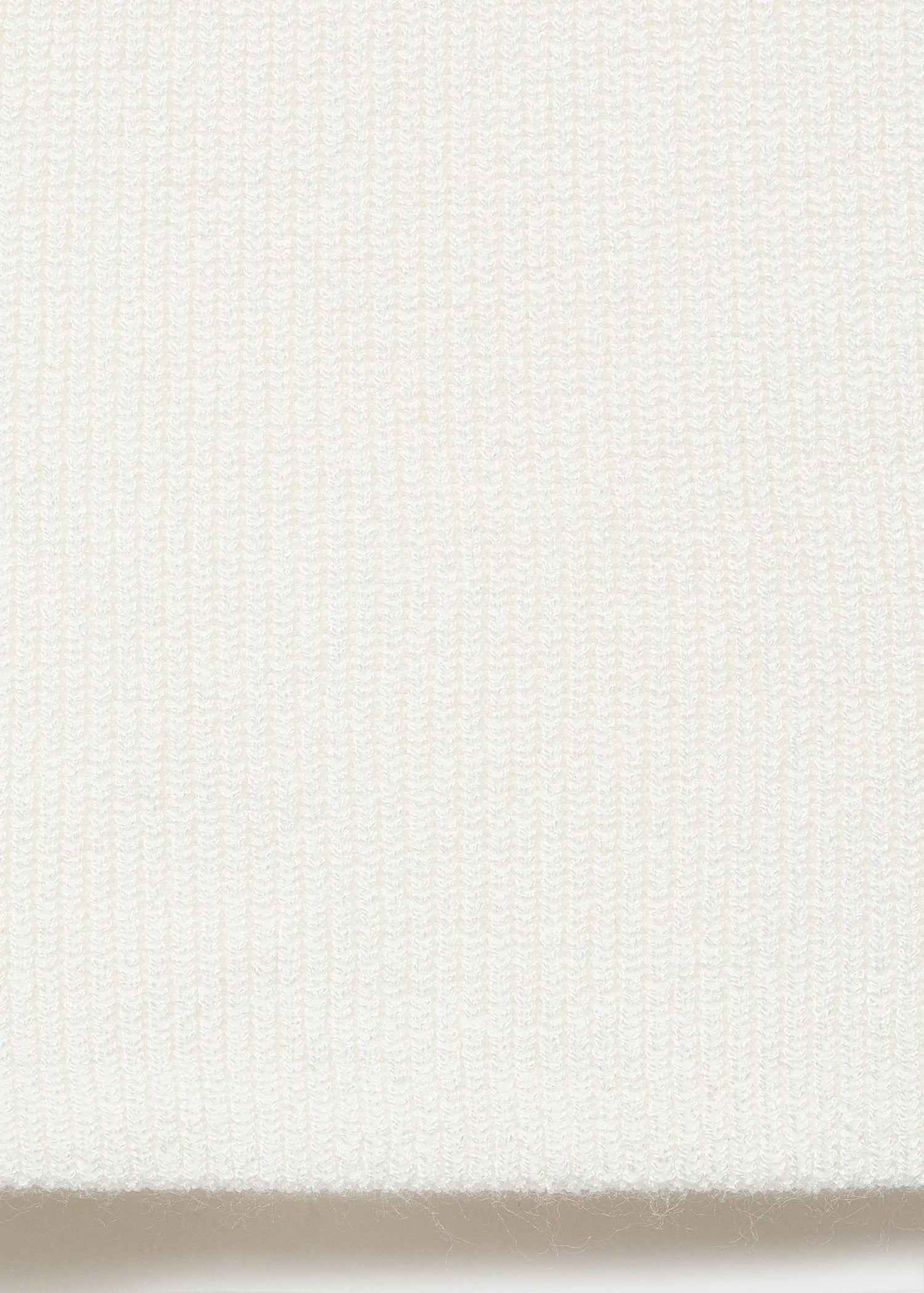 Knitted Top With Contrasting Piping