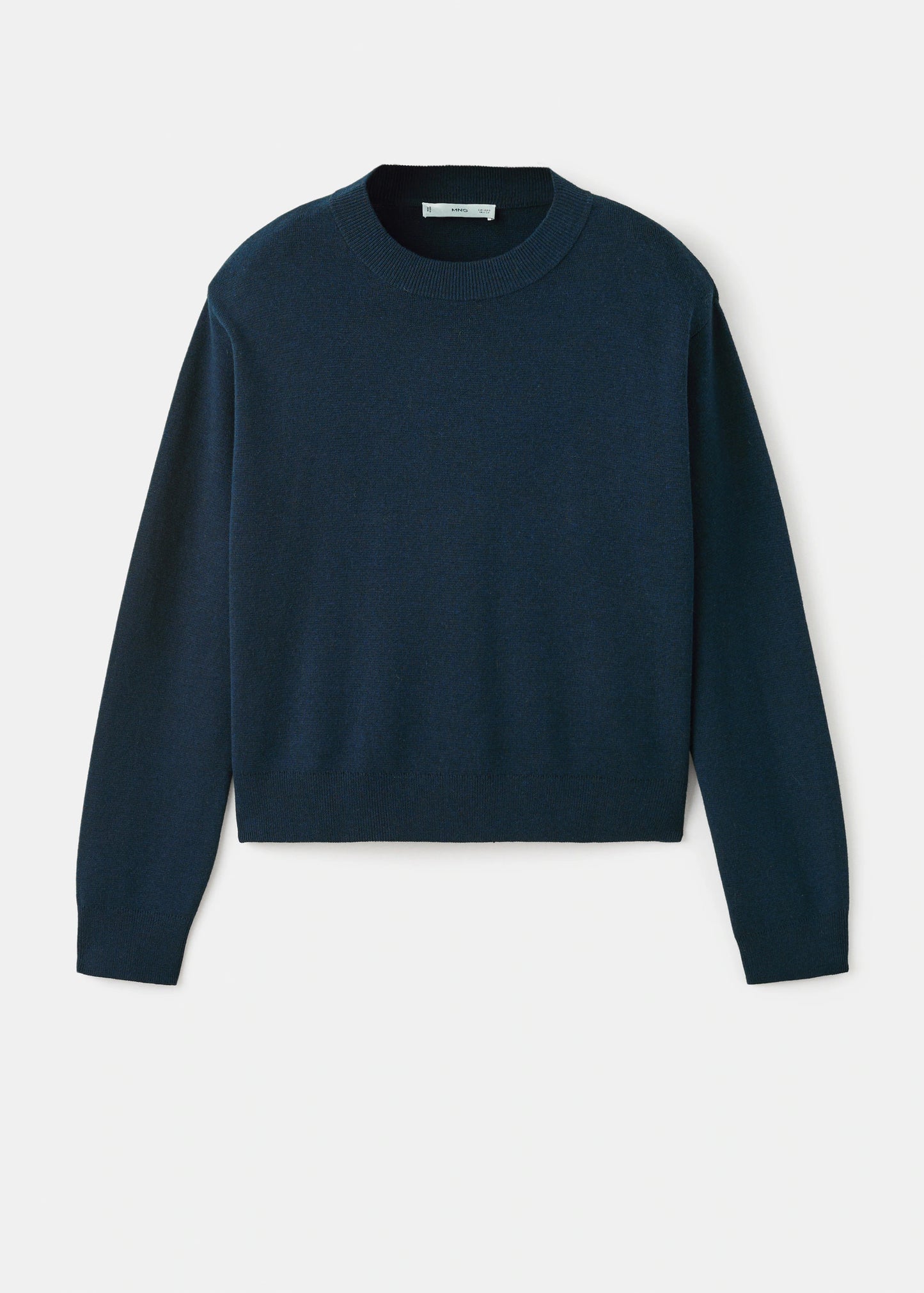 Knitted Wool Blend Sweater