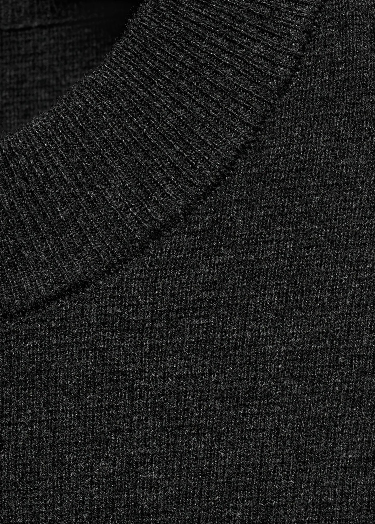 Knitted Wool Blend Sweater