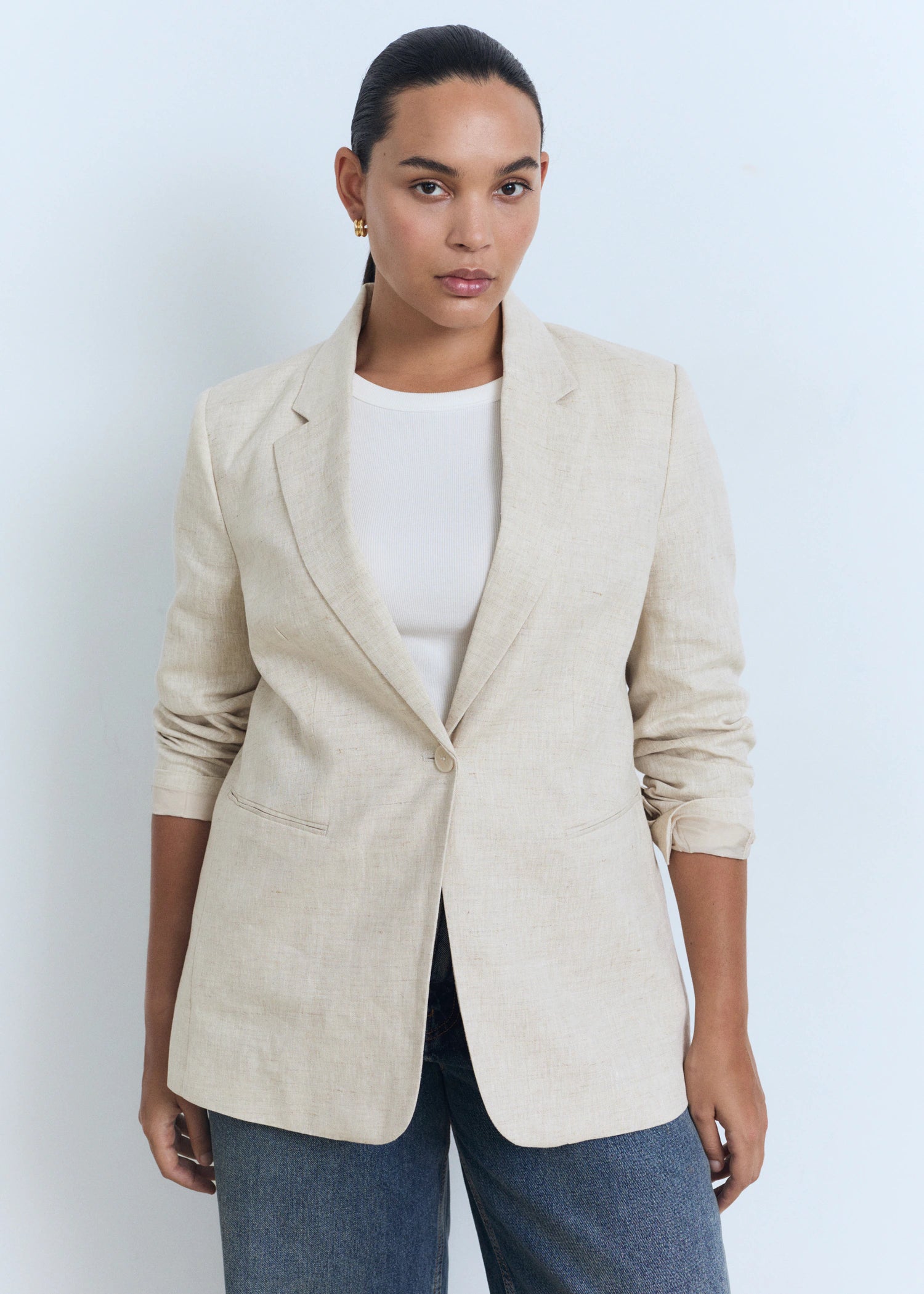 Linen Suit Jacket