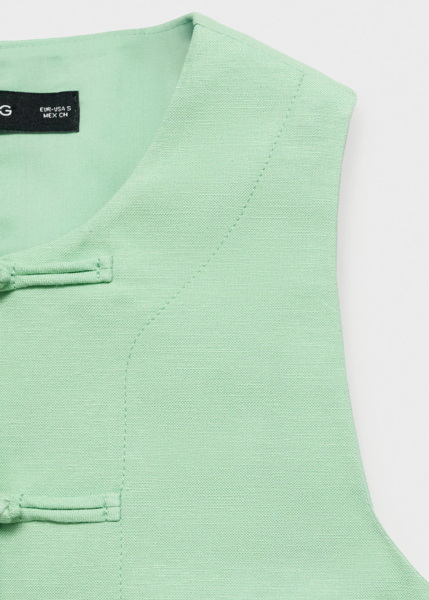 Linen Blend Suit Waistcoat