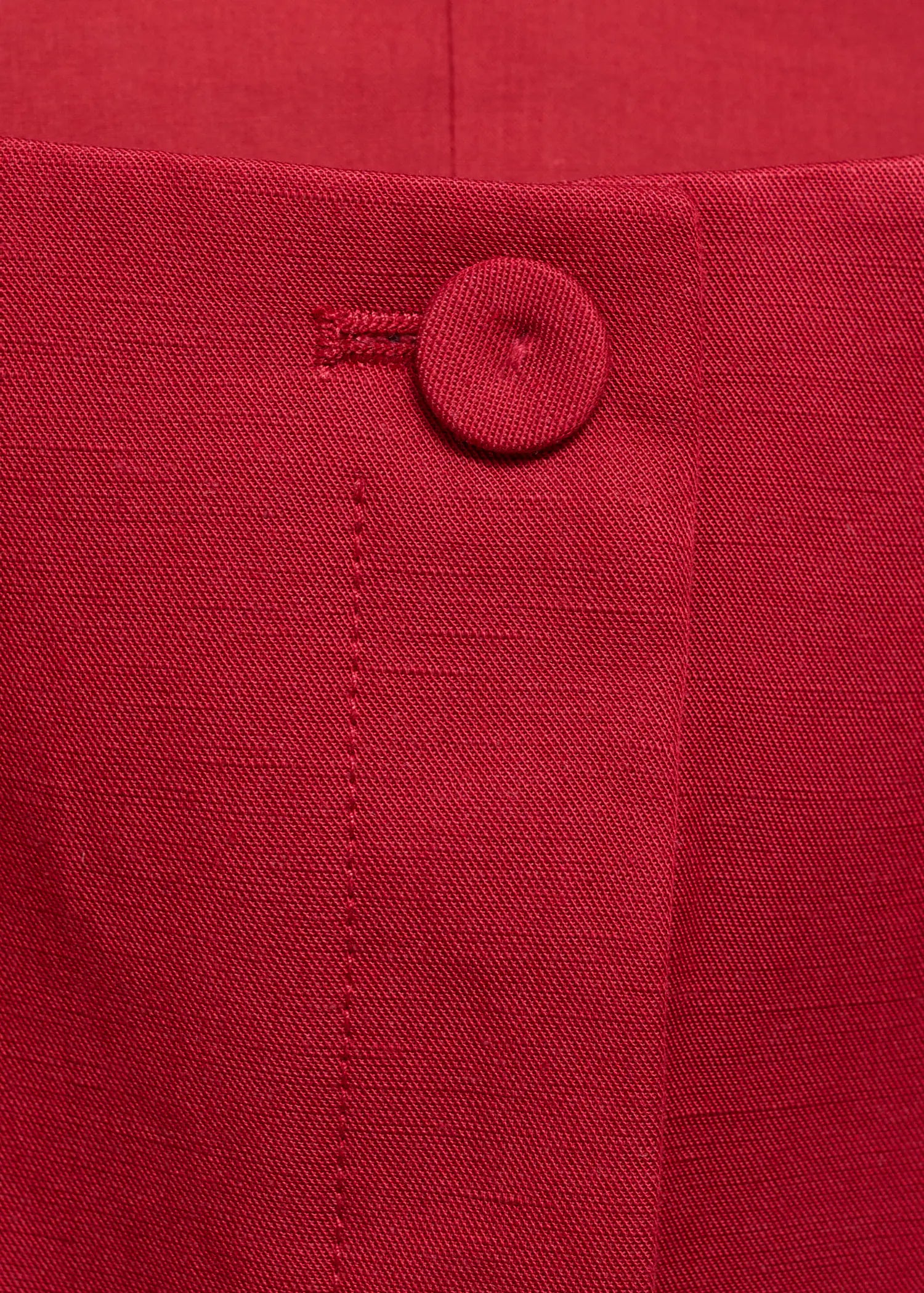 Linen Blend Suit Waistcoat