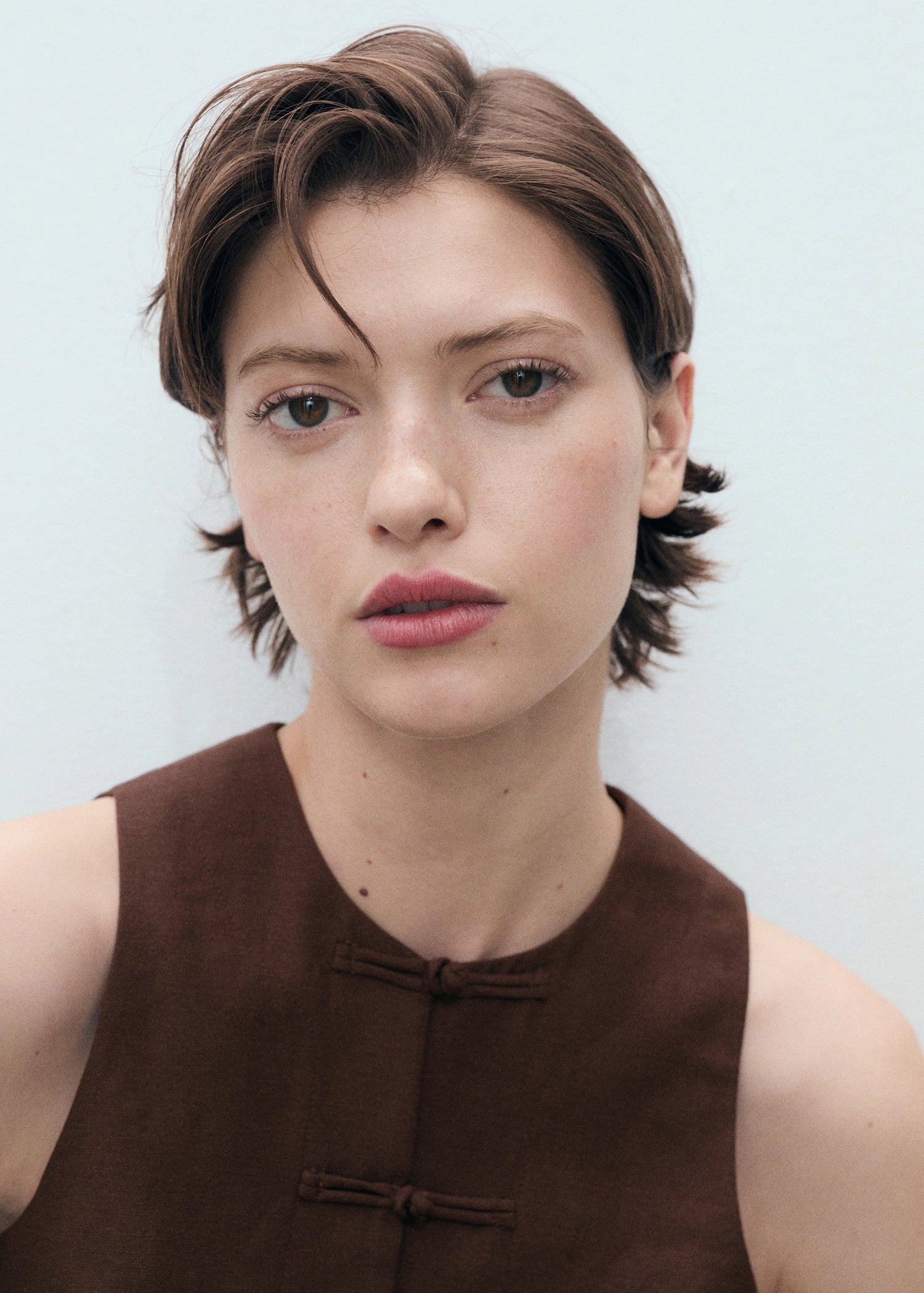 Linen Blend Suit Waistcoat