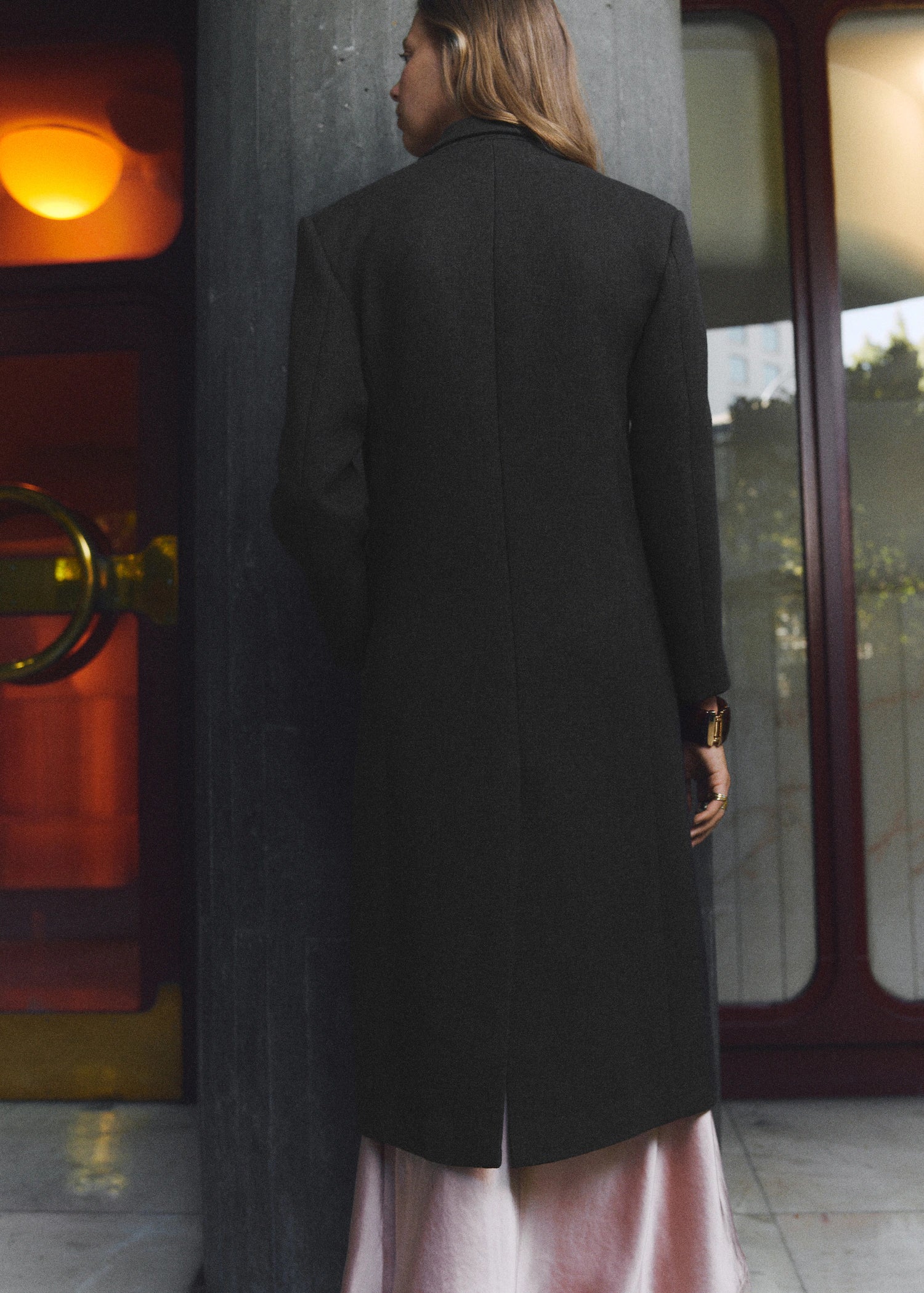 Long Double Breasted Coat