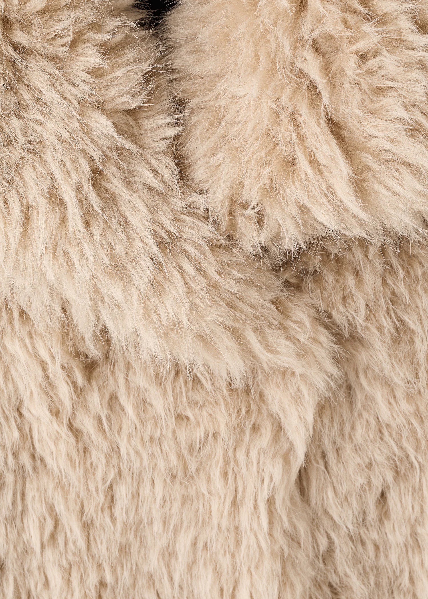 Long Fur Effect Coat