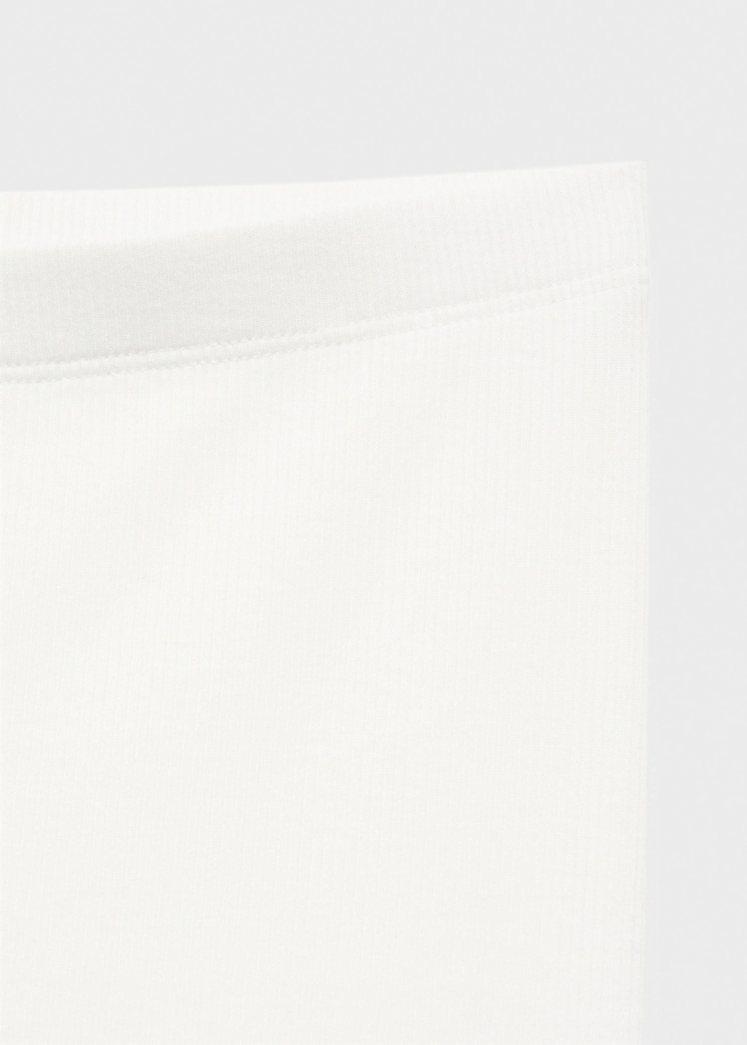 Long Rib Knit Trousers