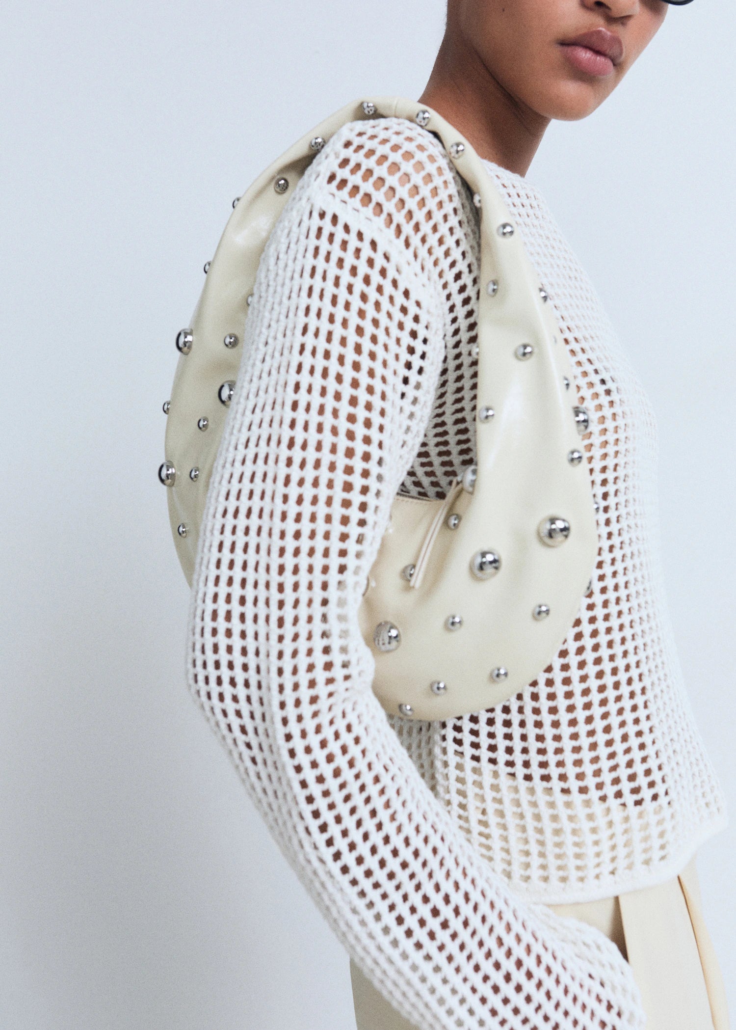 Long Sleeved Crochet Sweater