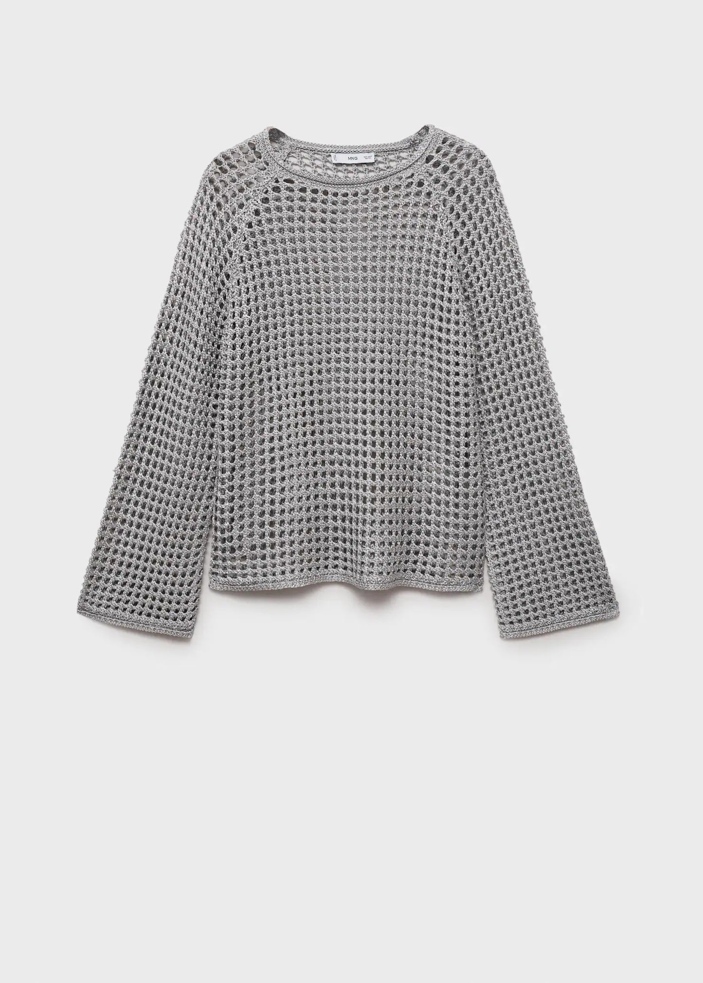 Long Sleeved Crochet Sweater