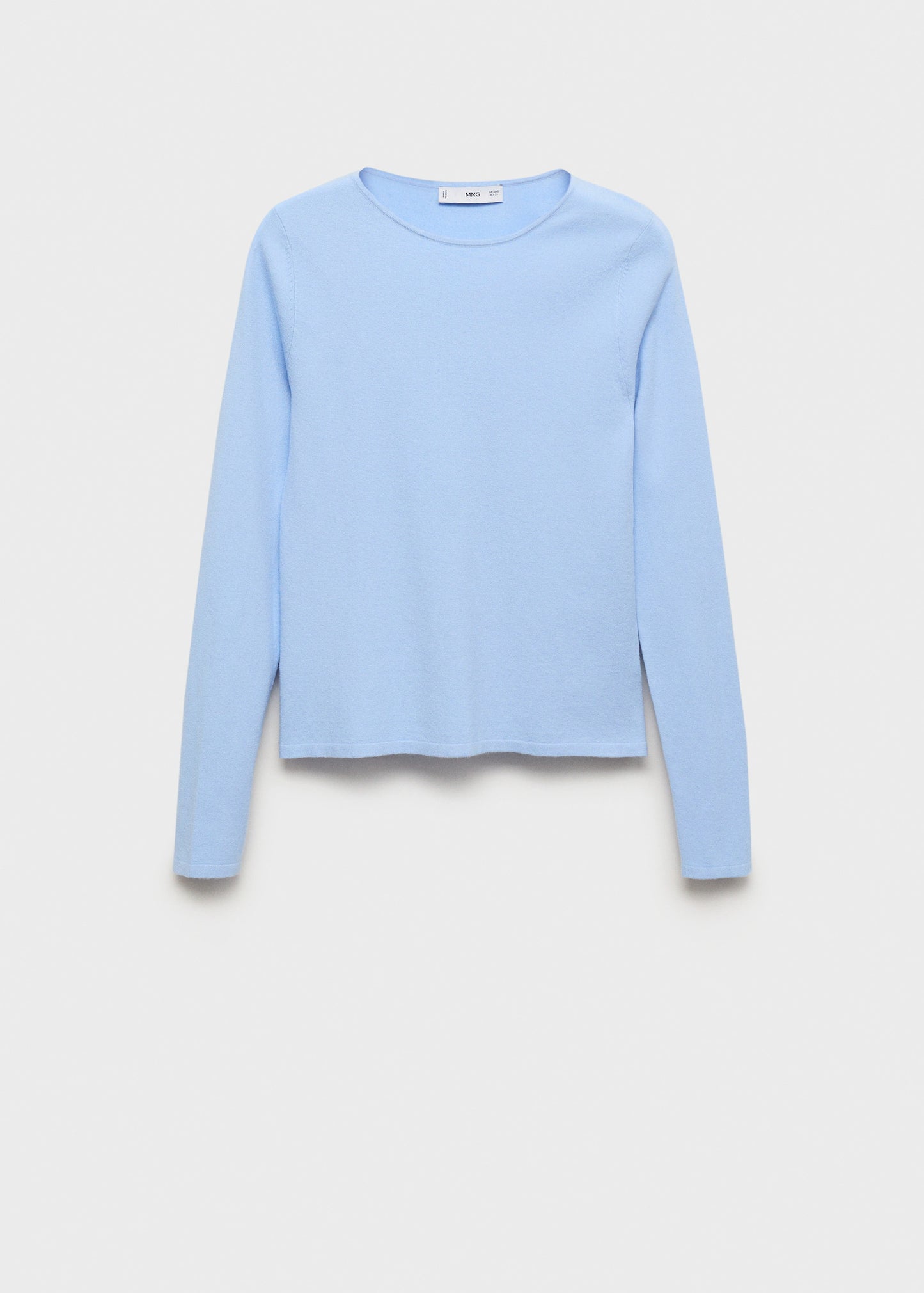 Long Sleeved Fine Knit Sweater