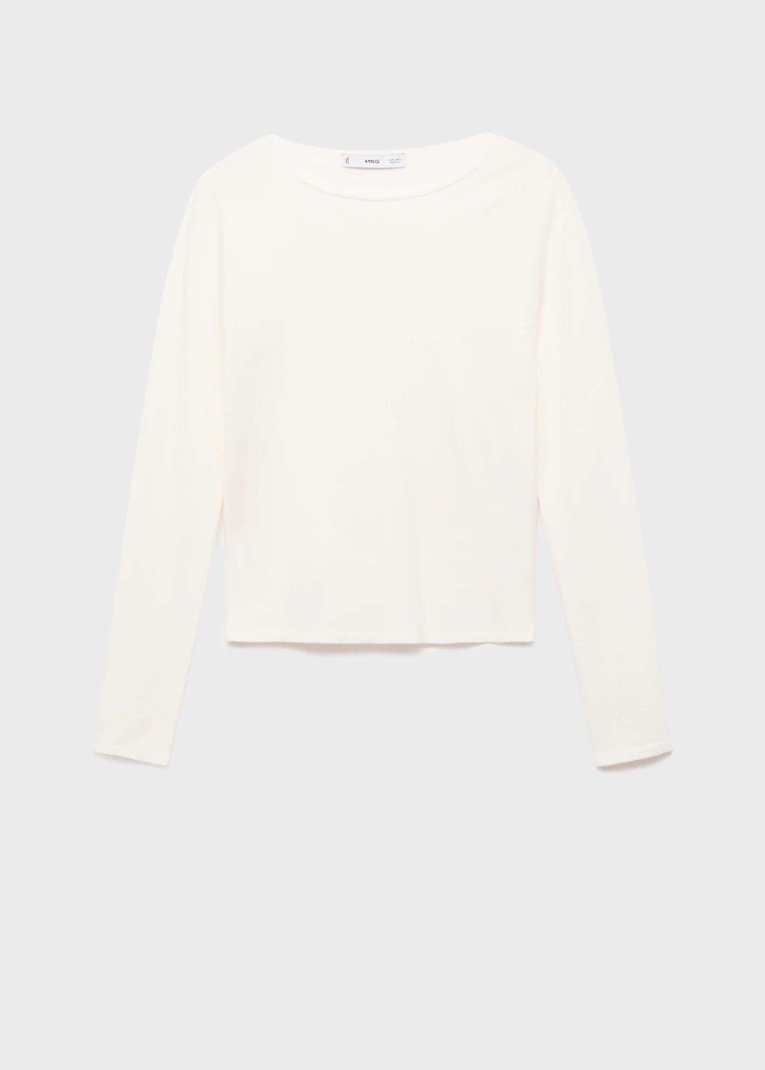 Long Sleeved Fine Knit Sweater