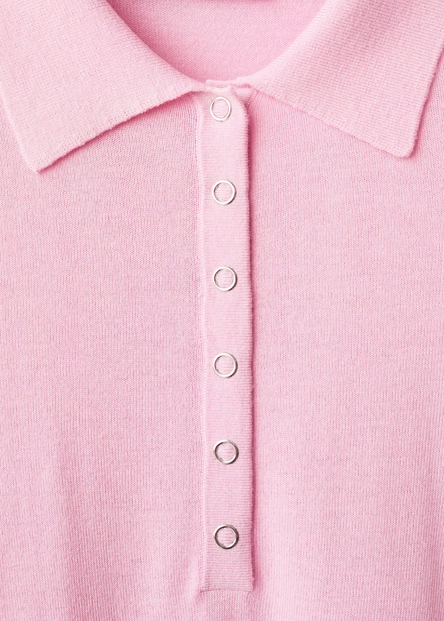 Long Sleeved Polo Neck Sweater