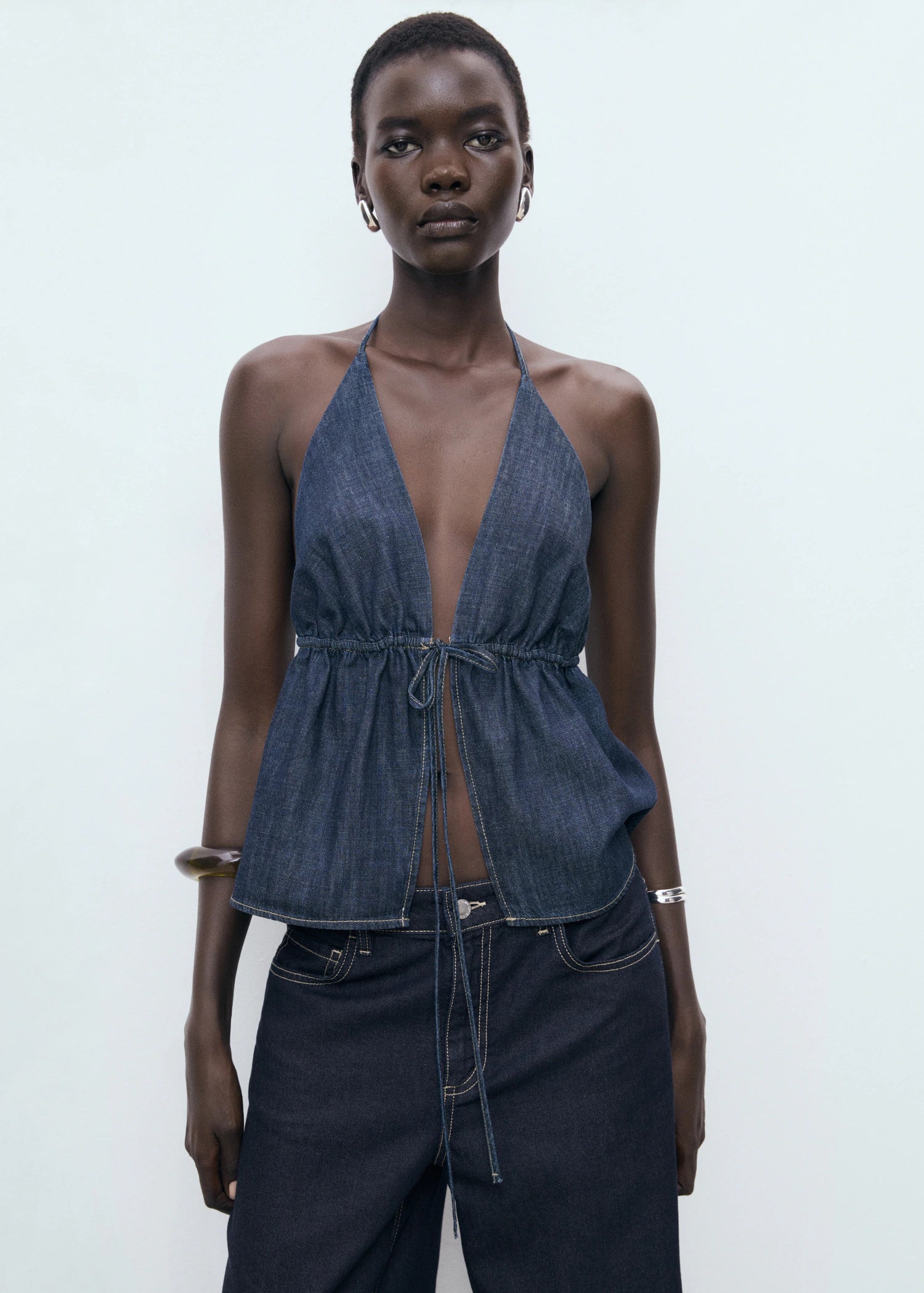 Low Waist Wide Leg Jeans