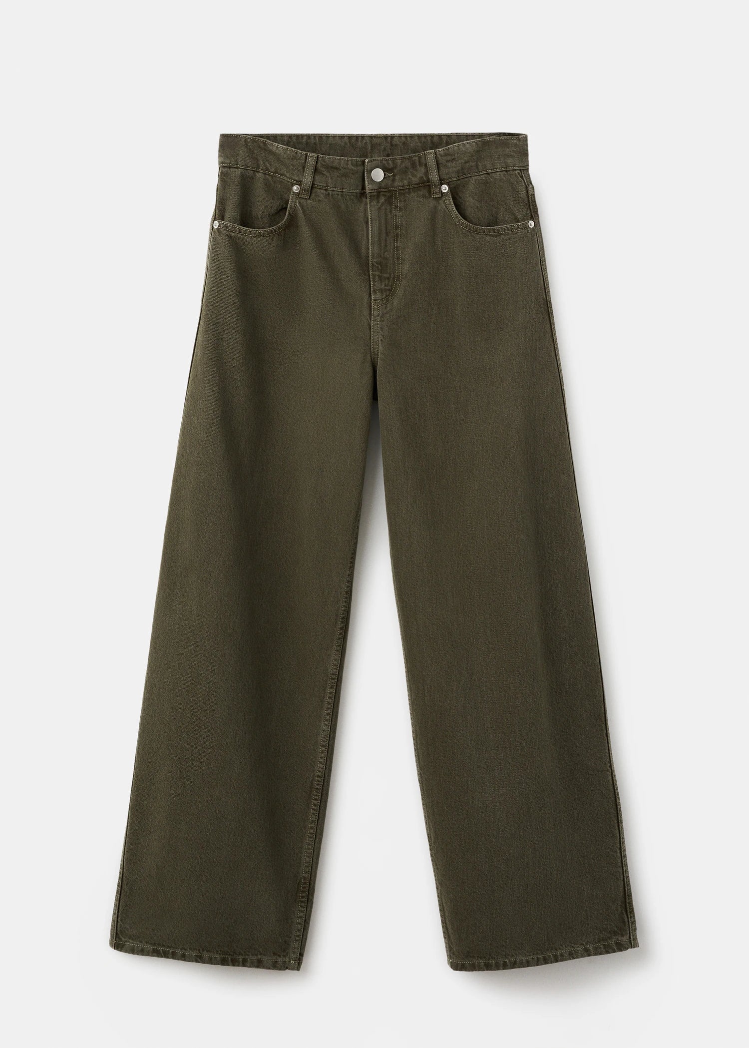 Low Rise Barrel Jeans