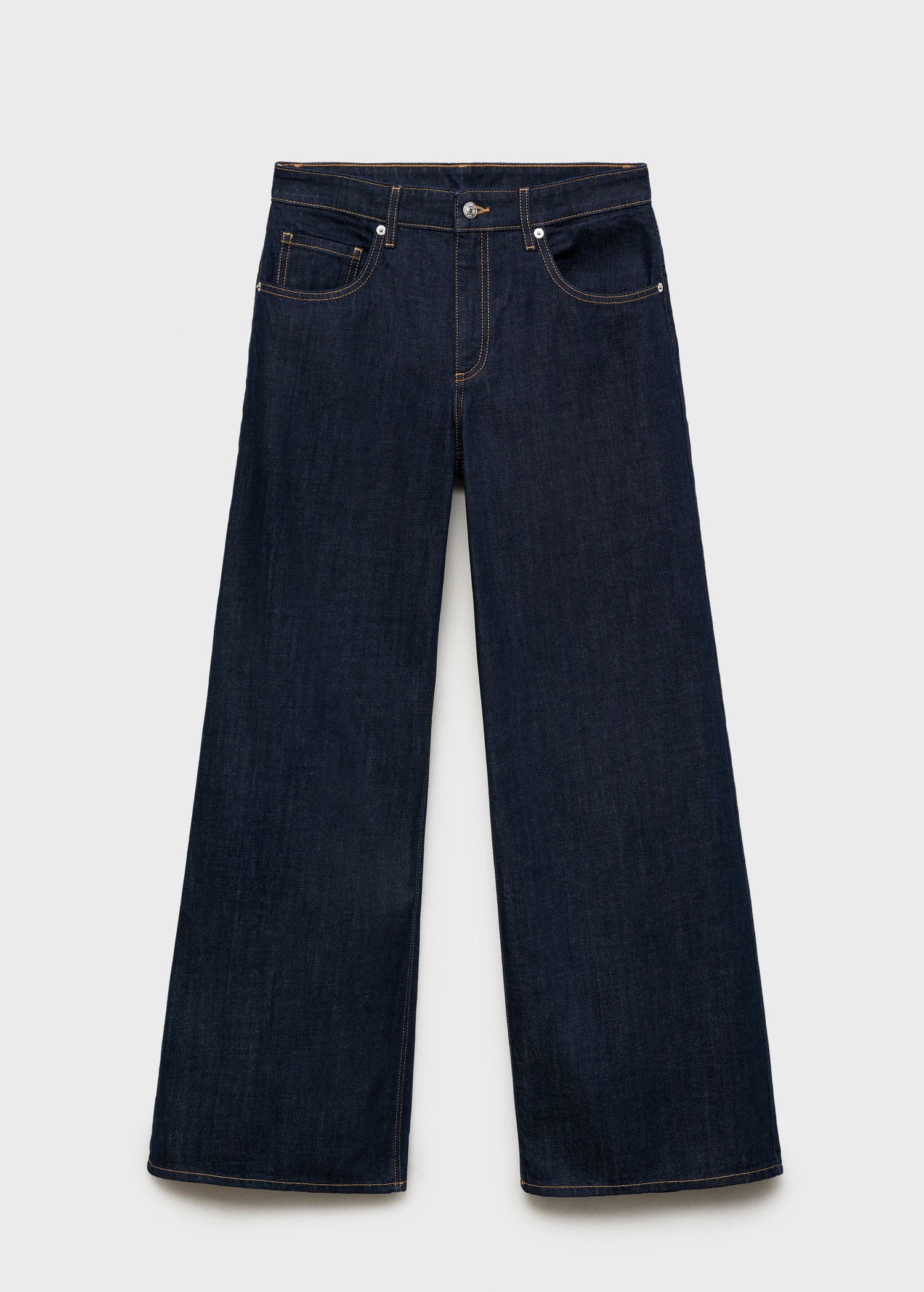 Low Rise Wide Leg Jeans