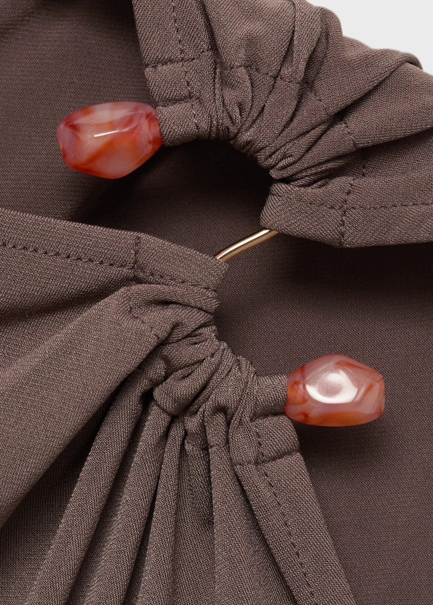 Lurex Knitted Top With Crossed Back