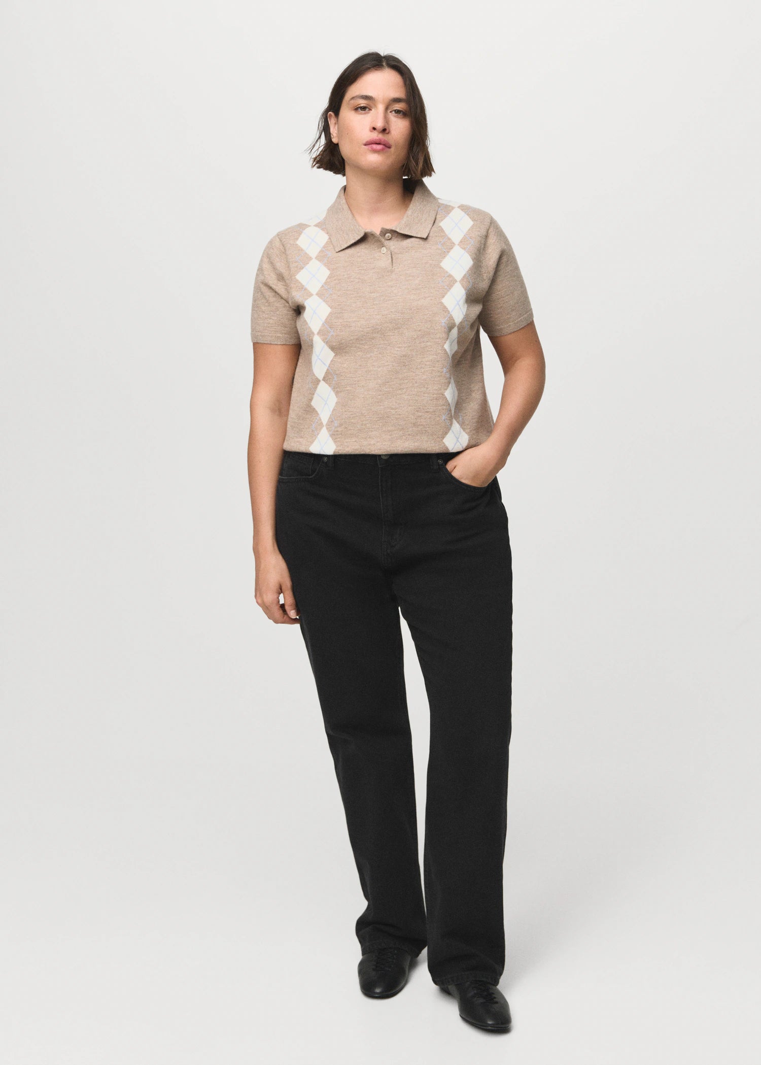 Matilda Medium Rise Straight Fit Jeans