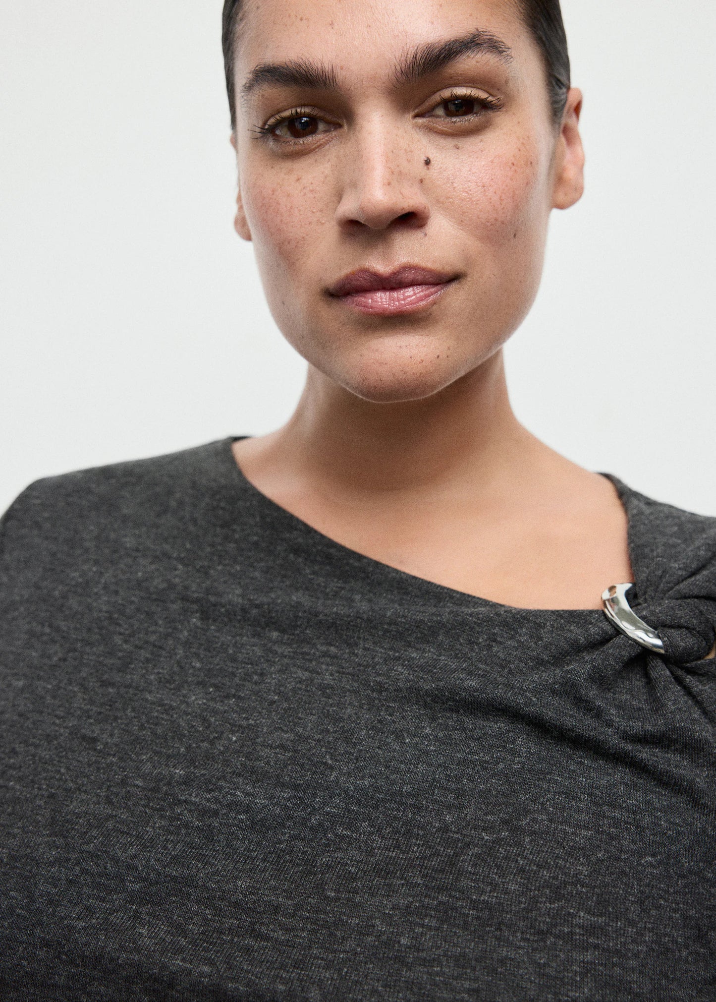 Metal Detail T Shirt