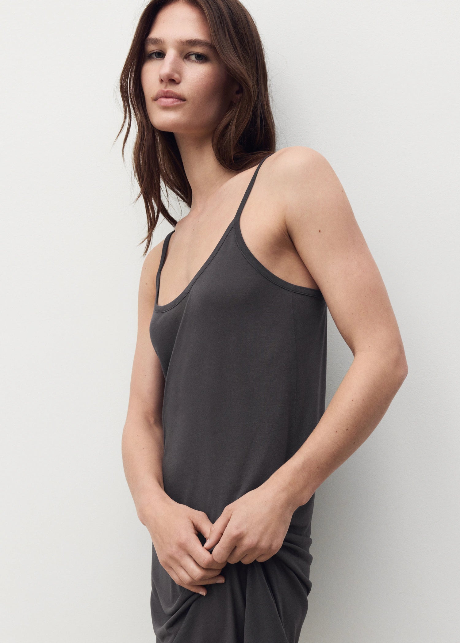 Micro Modal Nightgown With Straps
