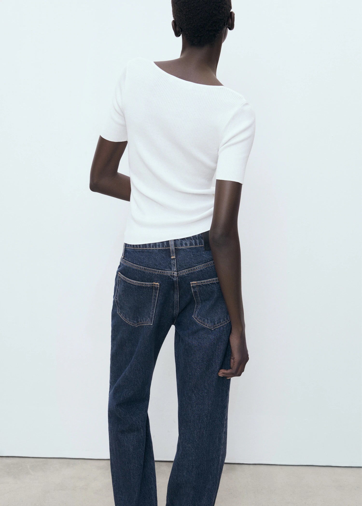 Mixed Ribbed Sweater