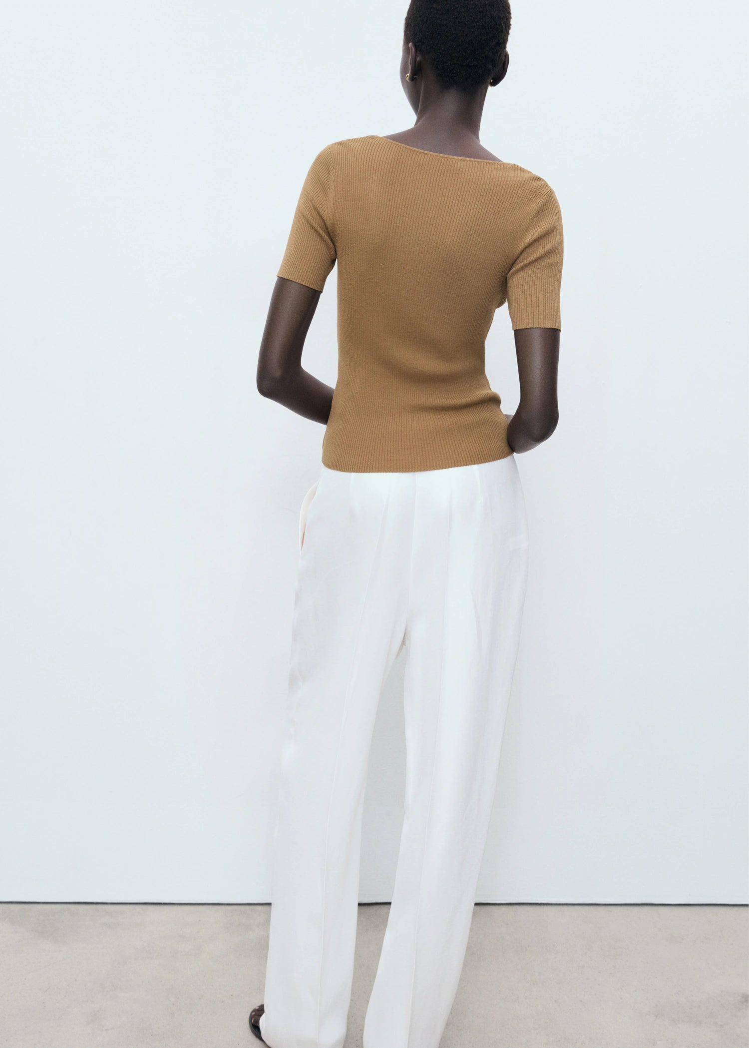 Mixed Ribbed Sweater