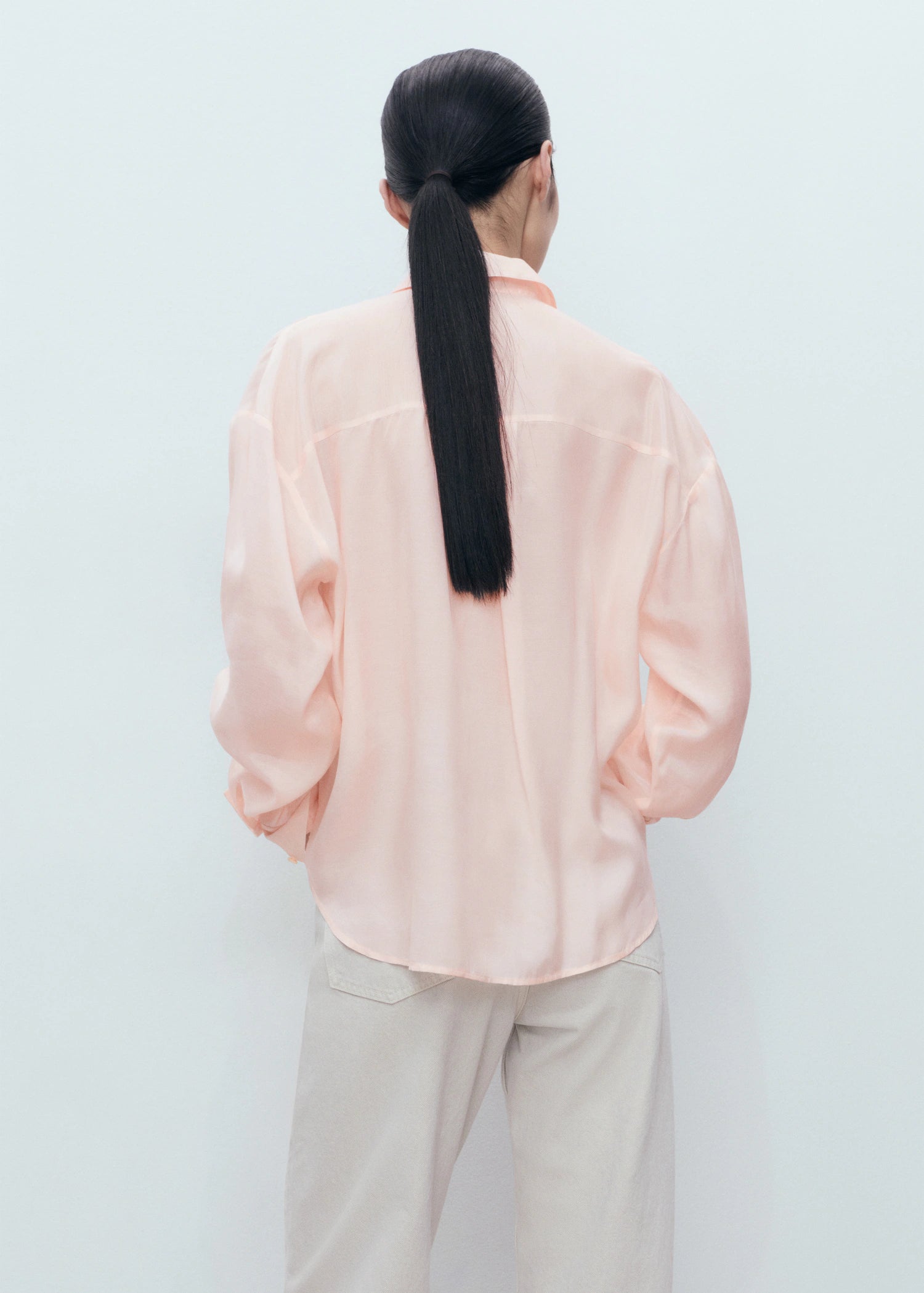 Modal Shirt With Rhinestones