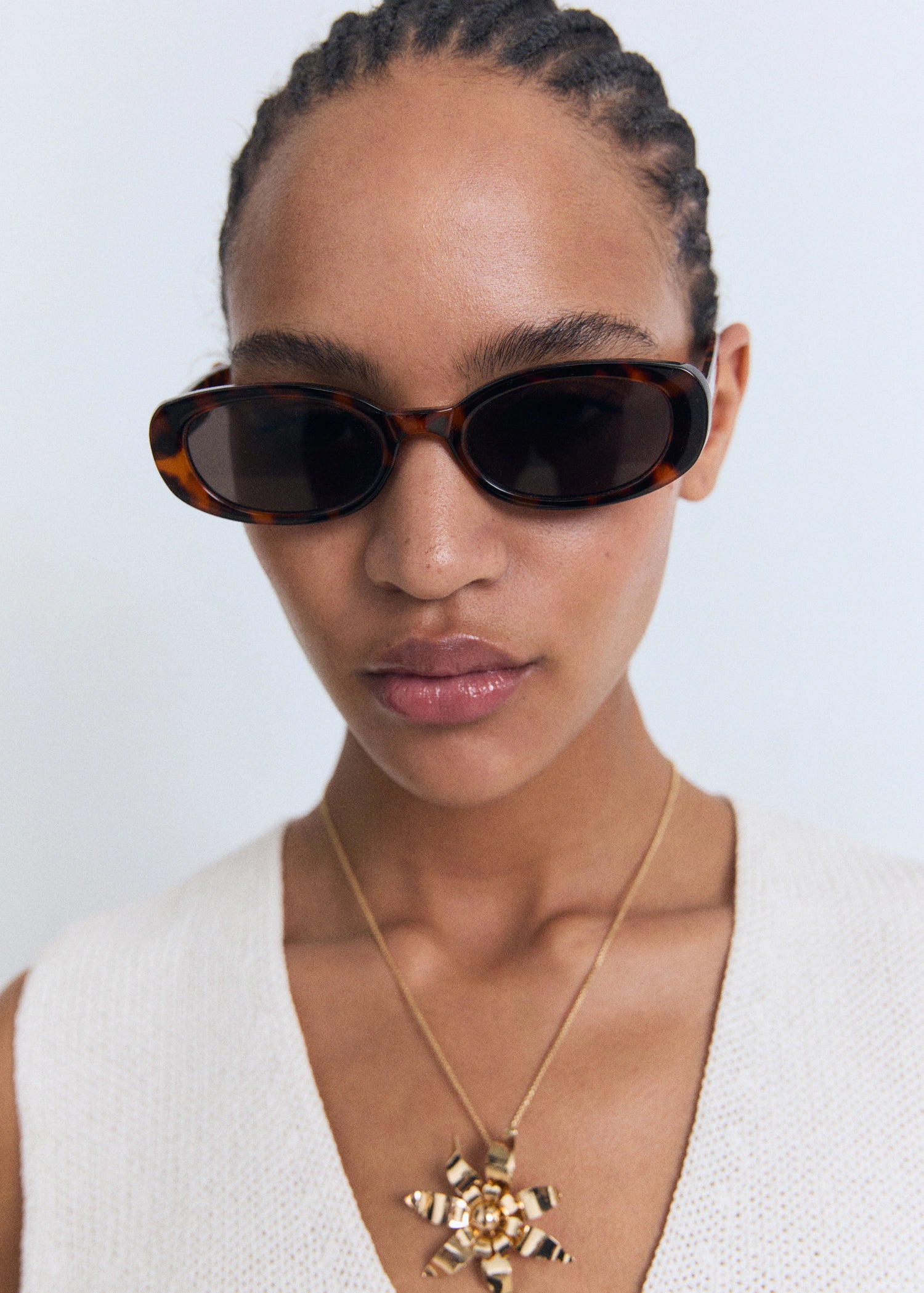 Openwork Knitted Waistcoat