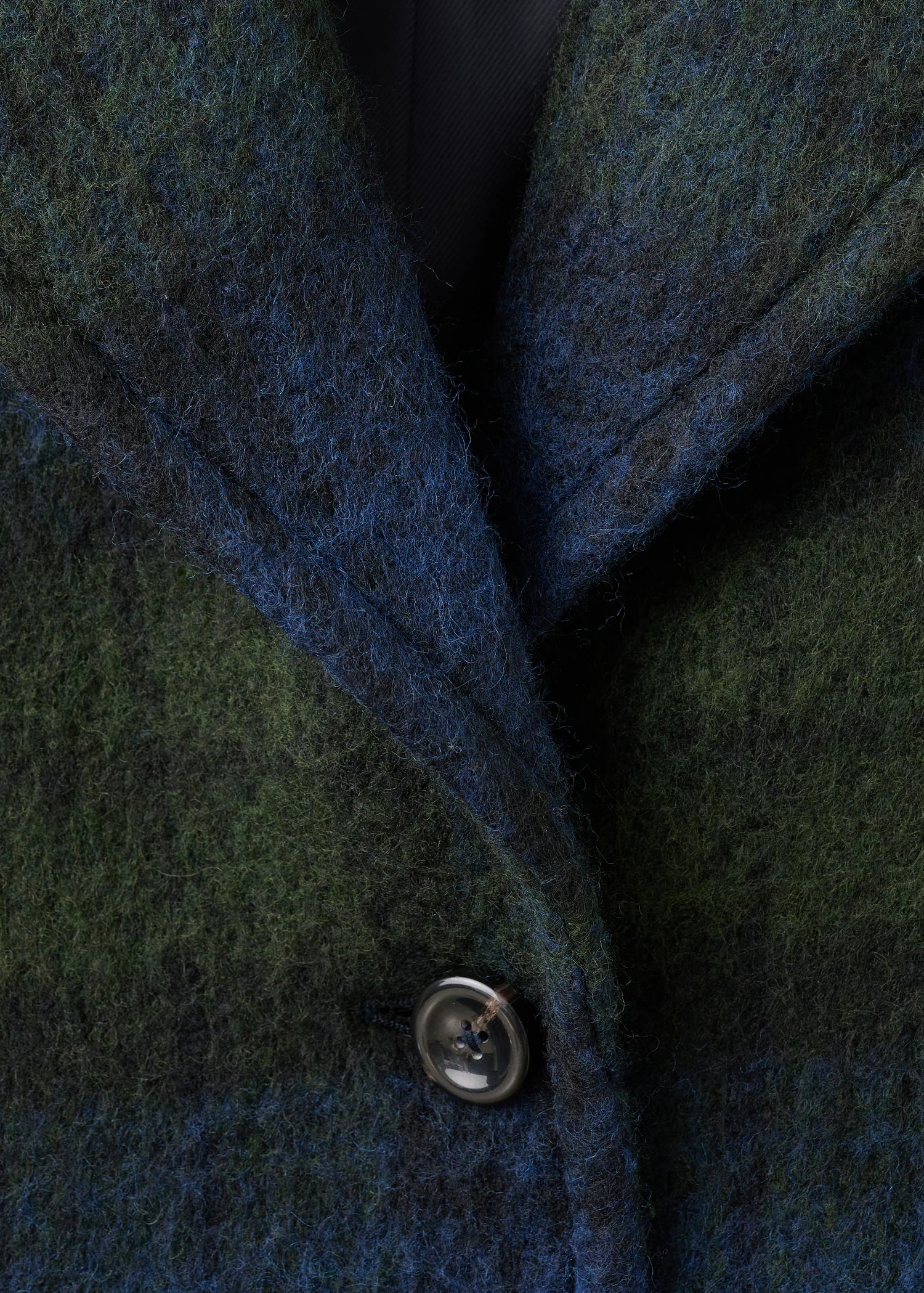 Oversized Check Coat