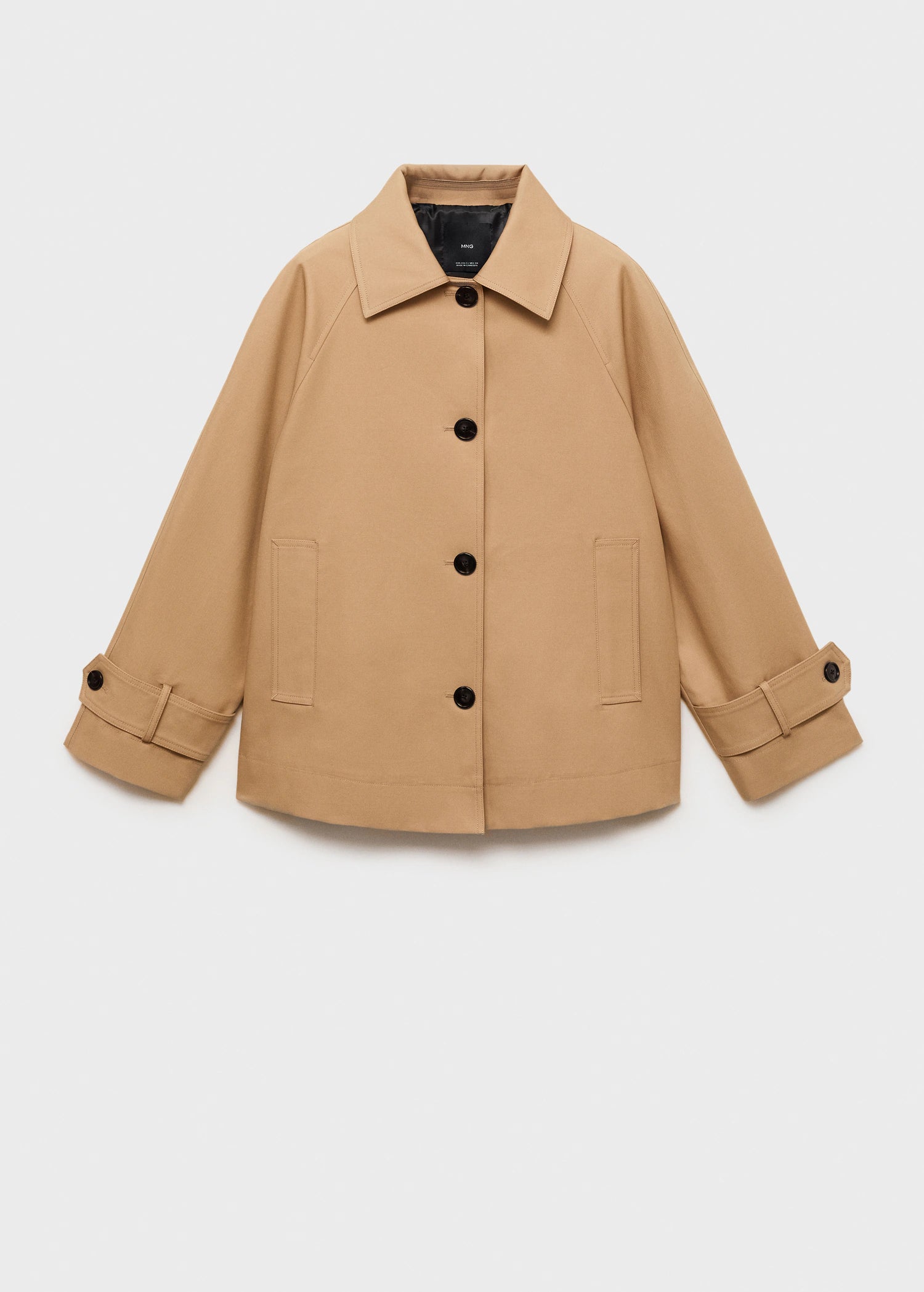 Oversized Parka With Epaulettes