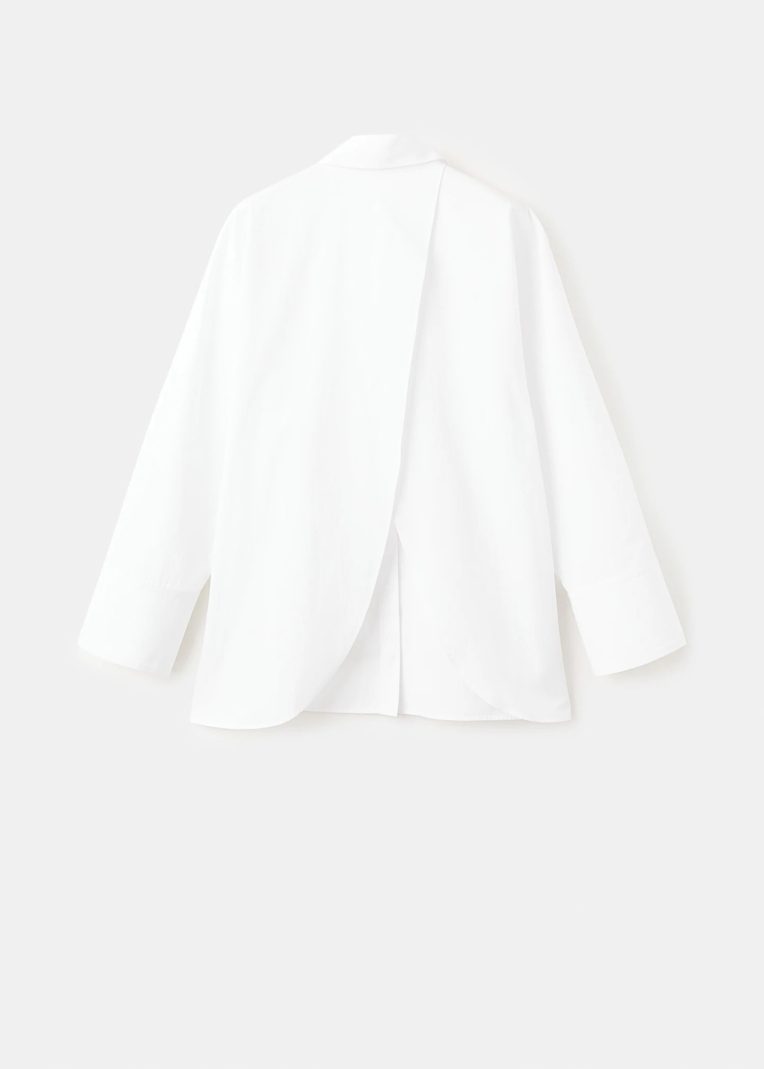 Oversized Shirt With Crossed Back