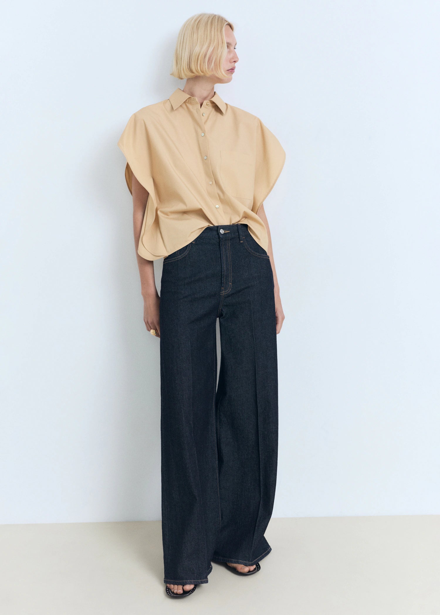 Oversized Short Sleeved Shirt