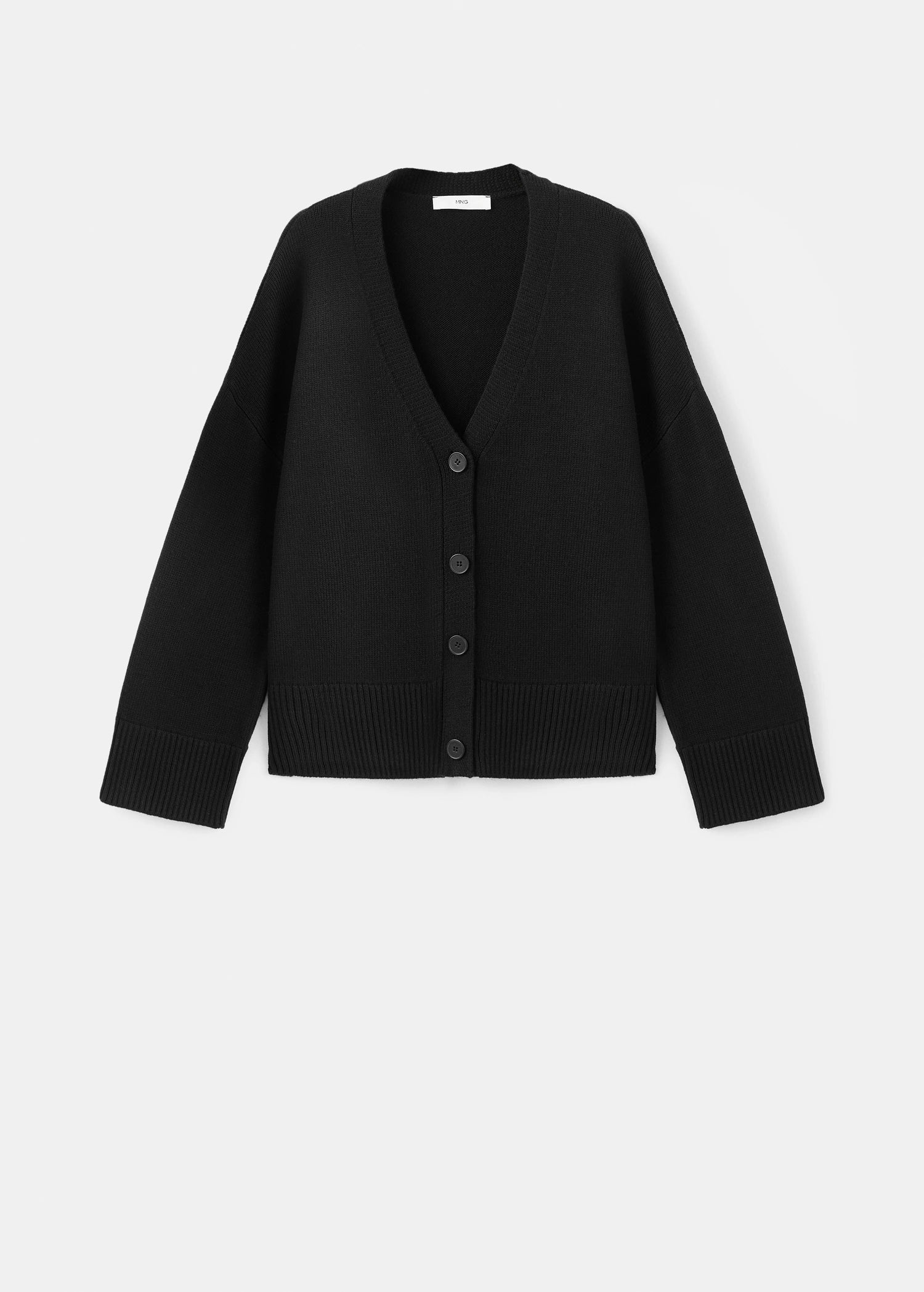 Oversized V Neck Cardigan