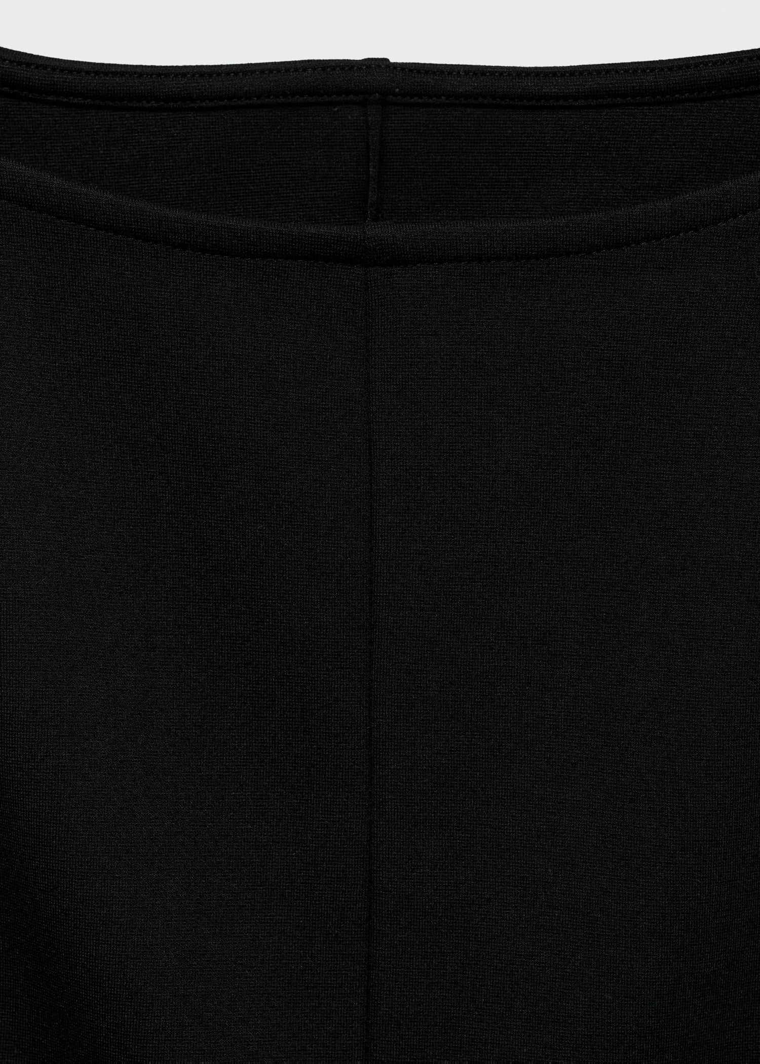 Peplum Top With Seam Detail