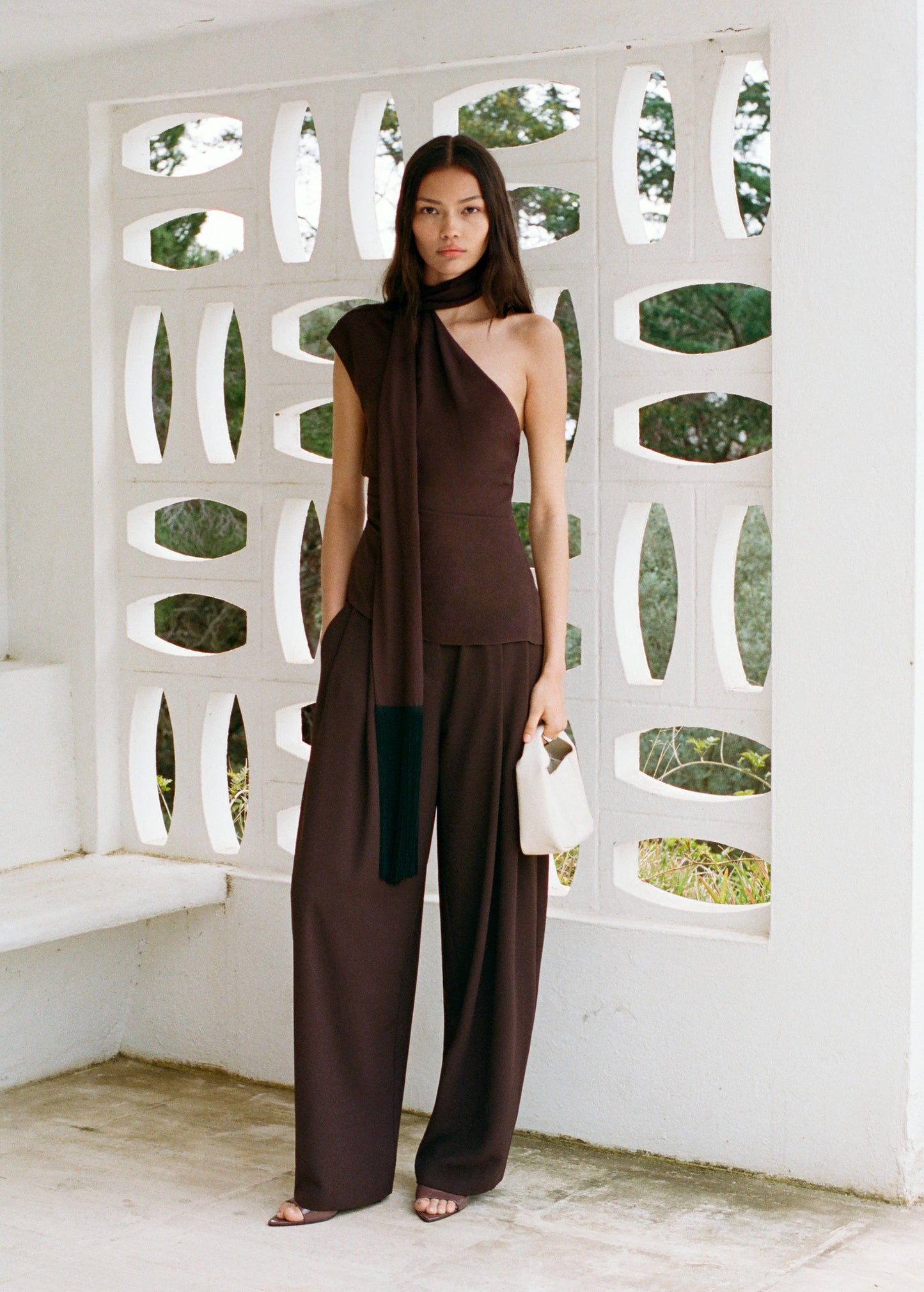 Pleat Detail Trousers