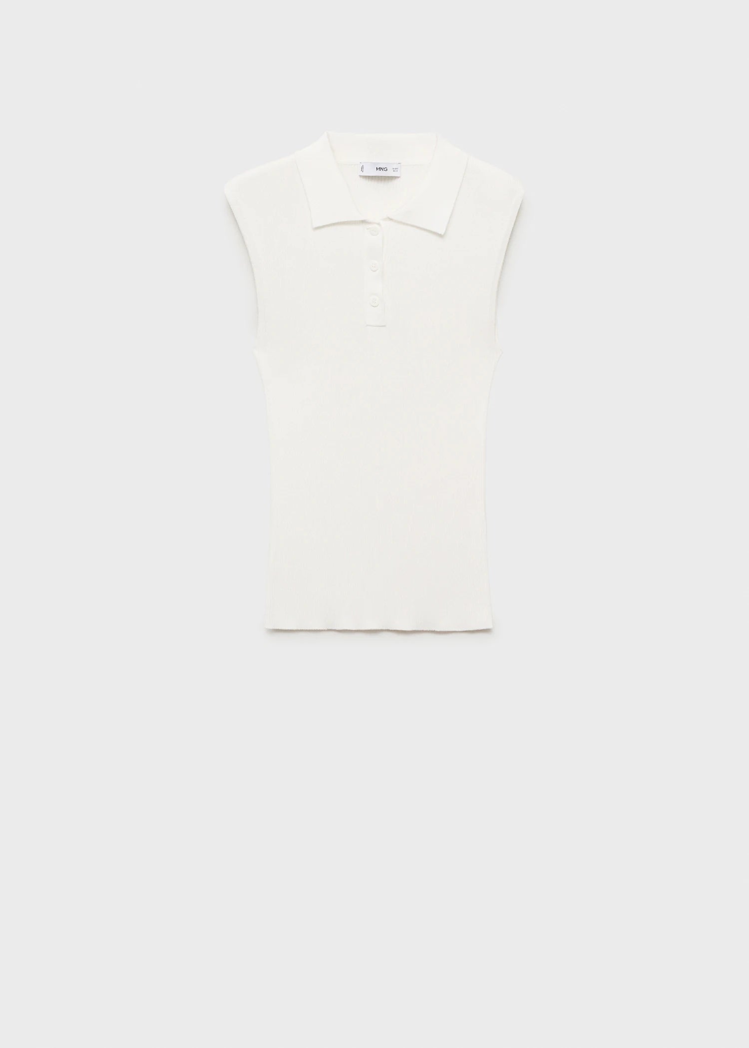 Polo Neck Knitted Top