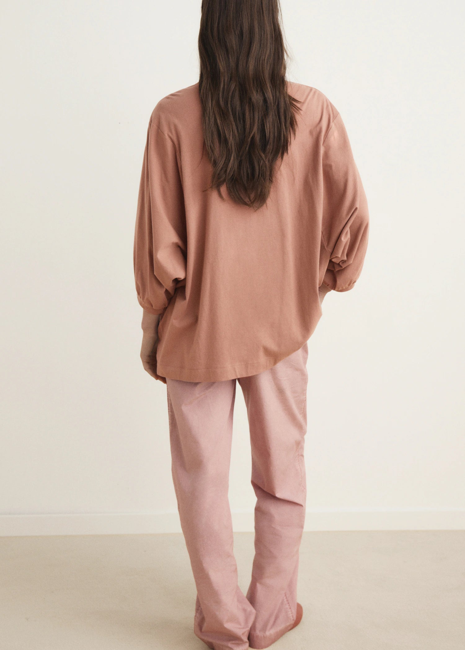Pyjama T Shirt With Puffed Sleeves