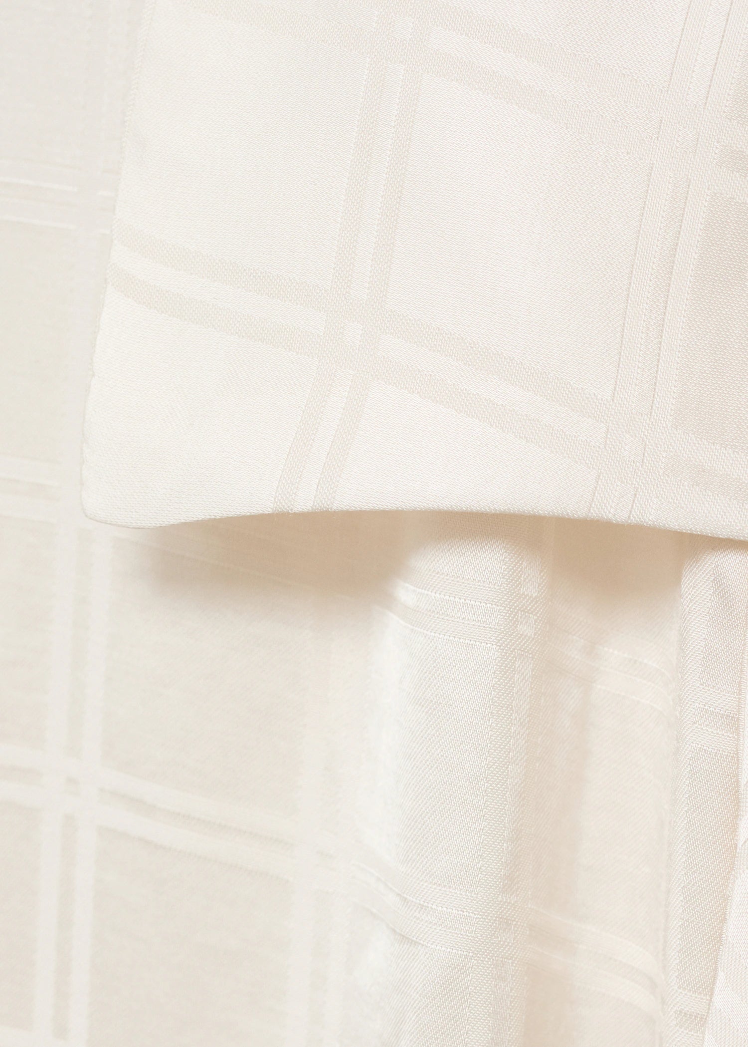 Rayon Check Pyjama Top