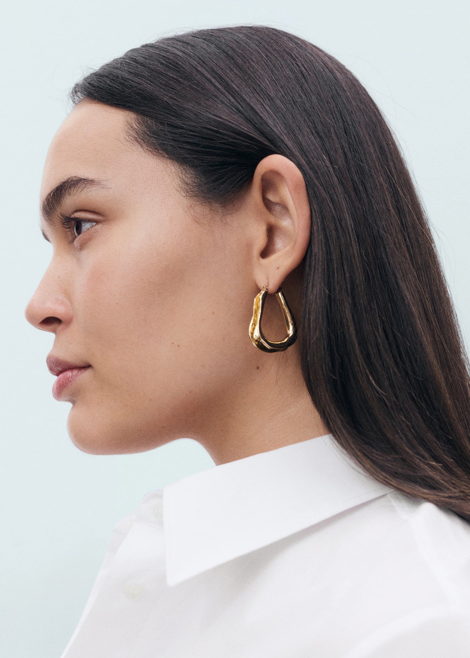 Regular Cotton Lyocell Blend Shirt