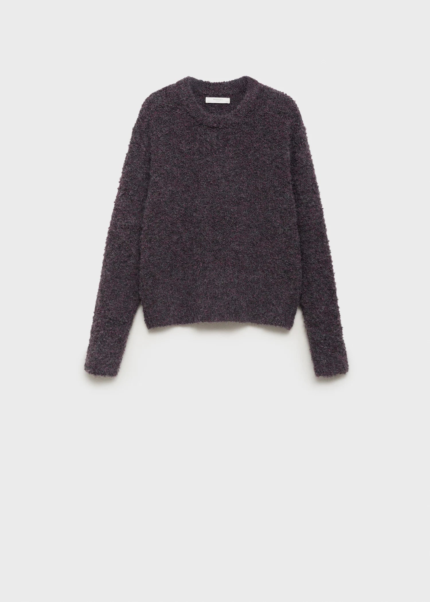 Round Neck Boucle Sweater