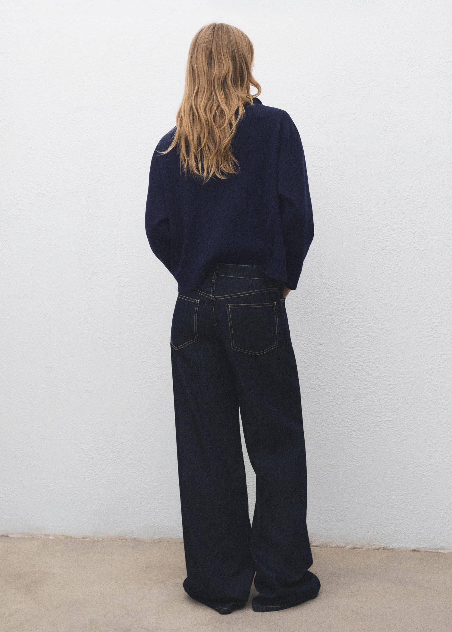 Ruched Turtleneck Sweater