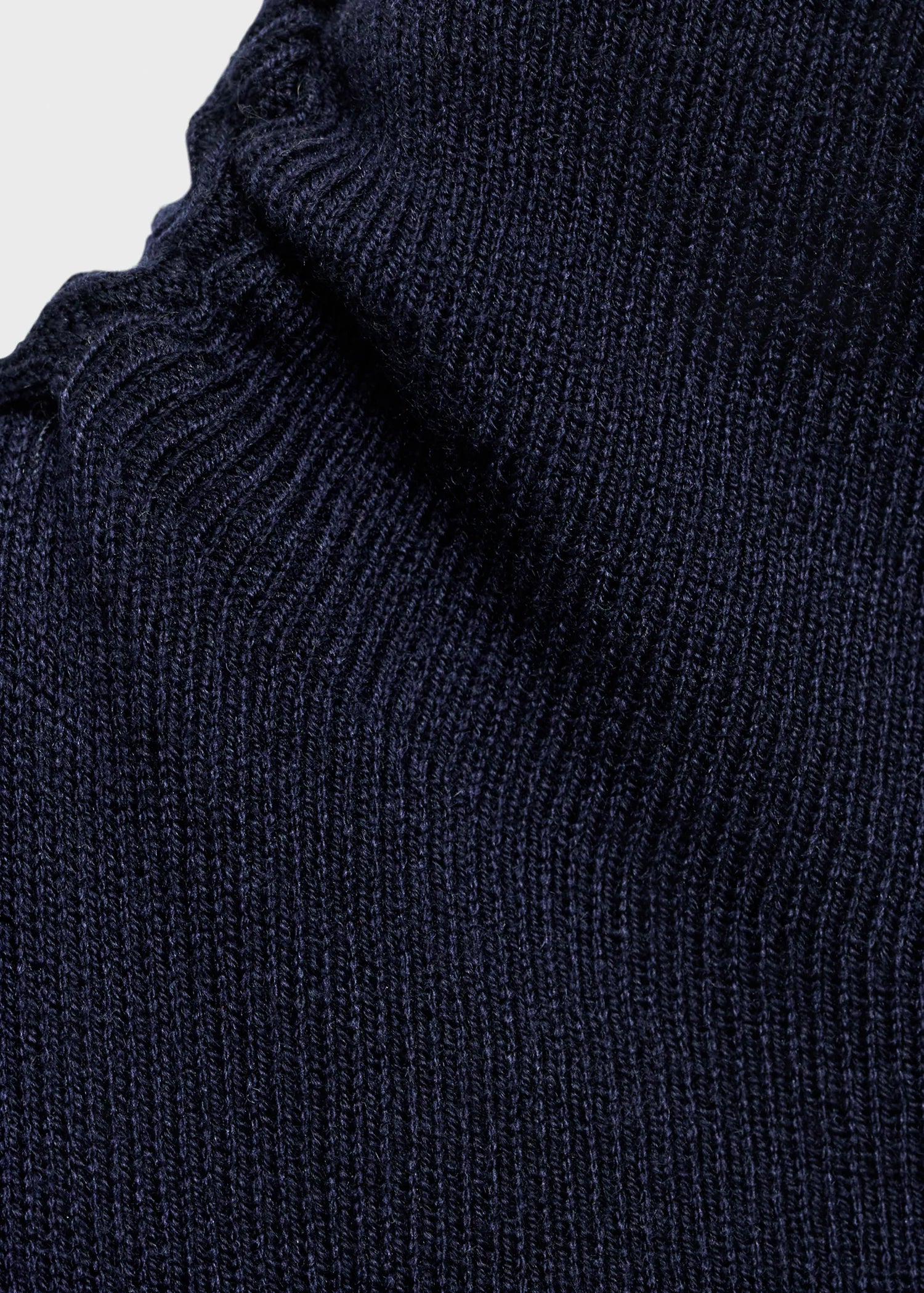 Ruched Turtleneck Sweater