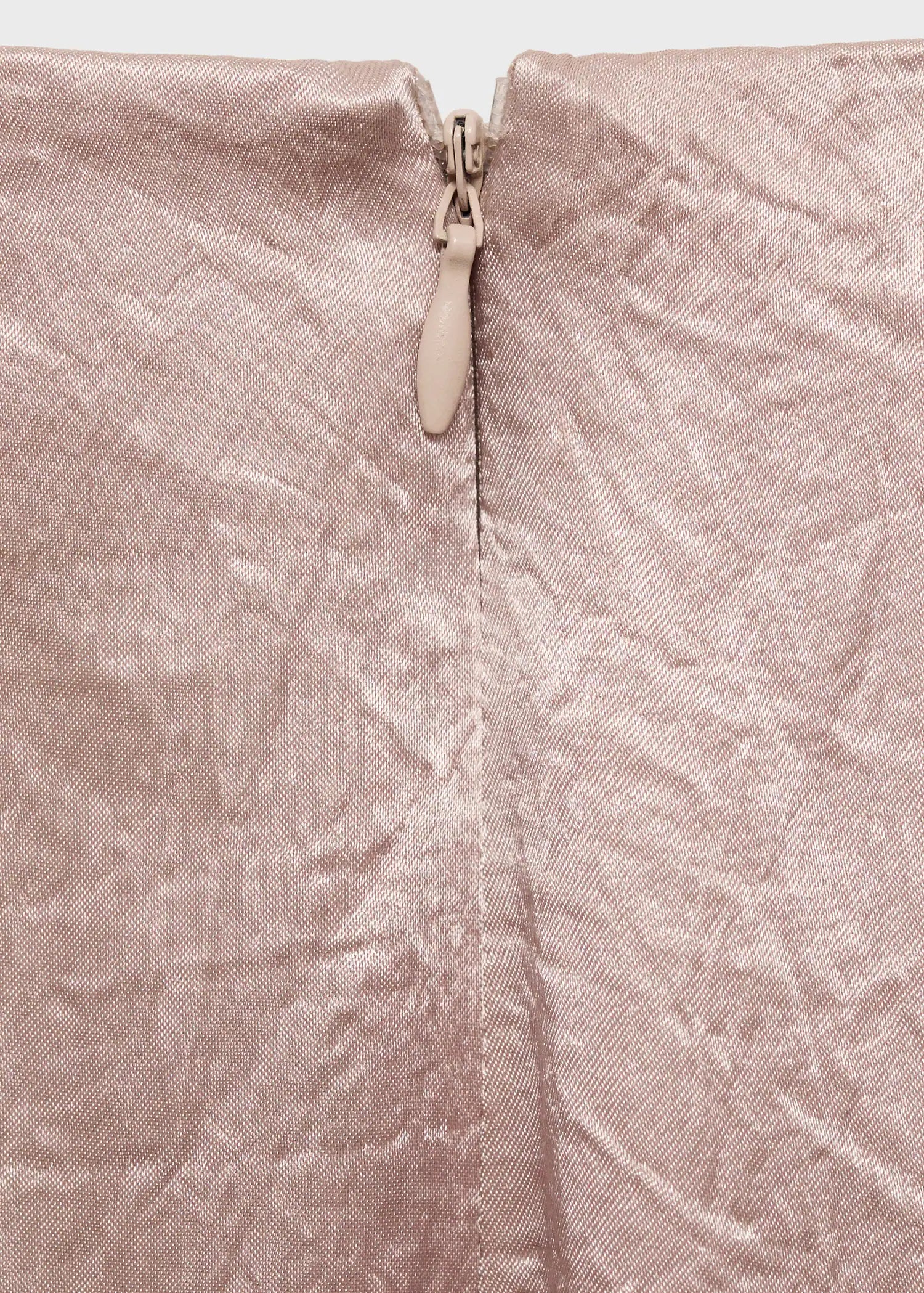 Satin Crinkle Effect Trousers