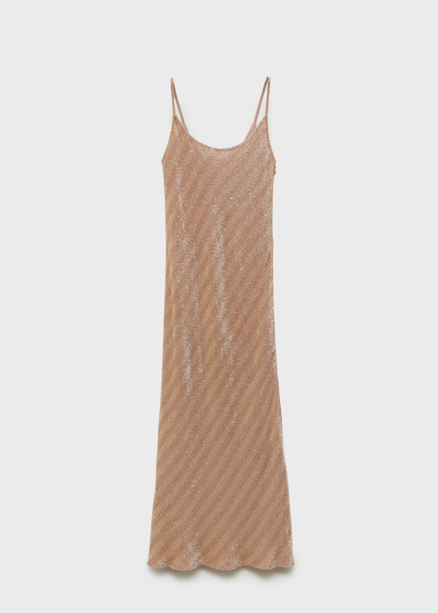 Scoop Back Sequin Dress