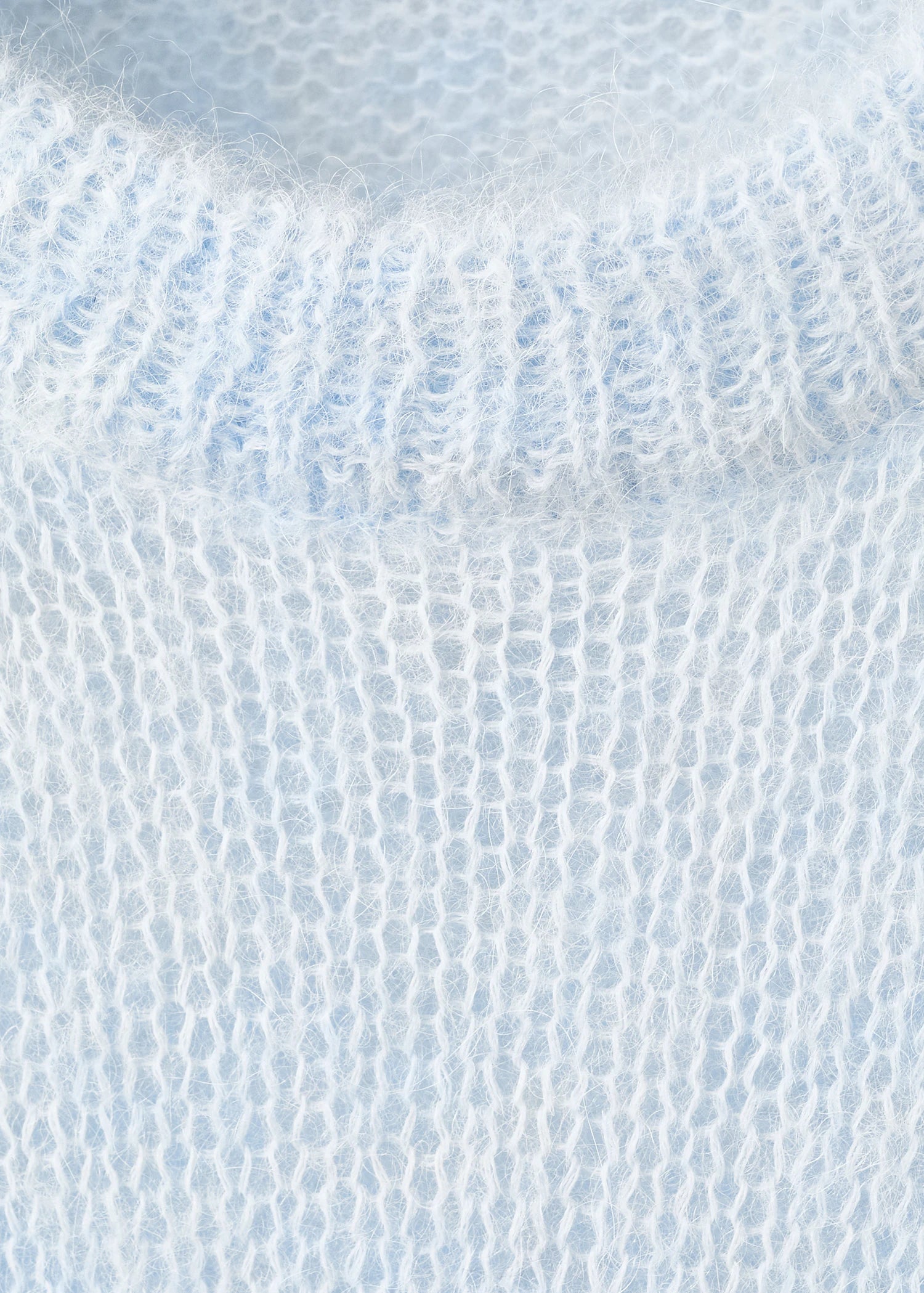 Semi Transparent Alpaca Sweater