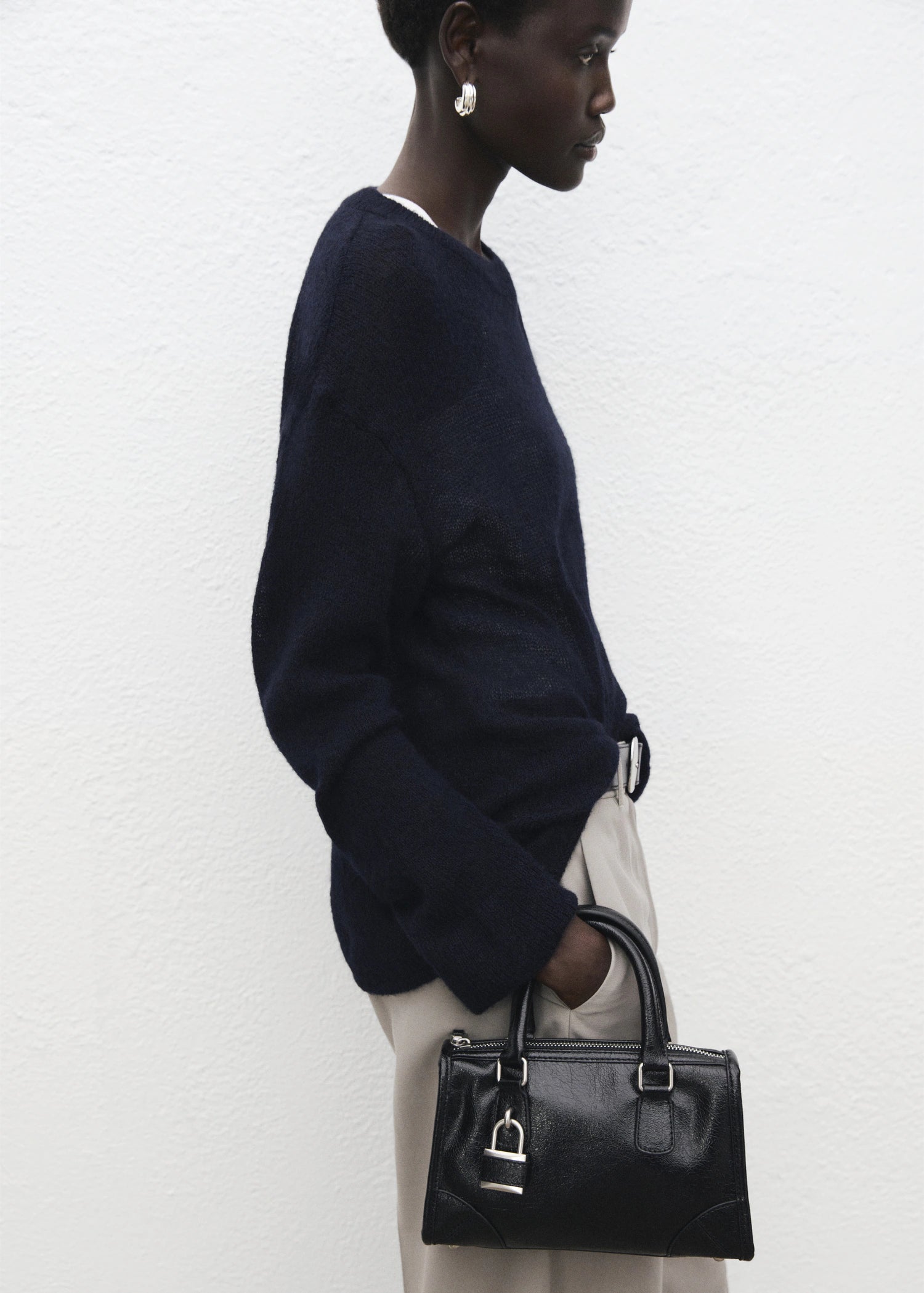 Semitransparent Knitted Sweater